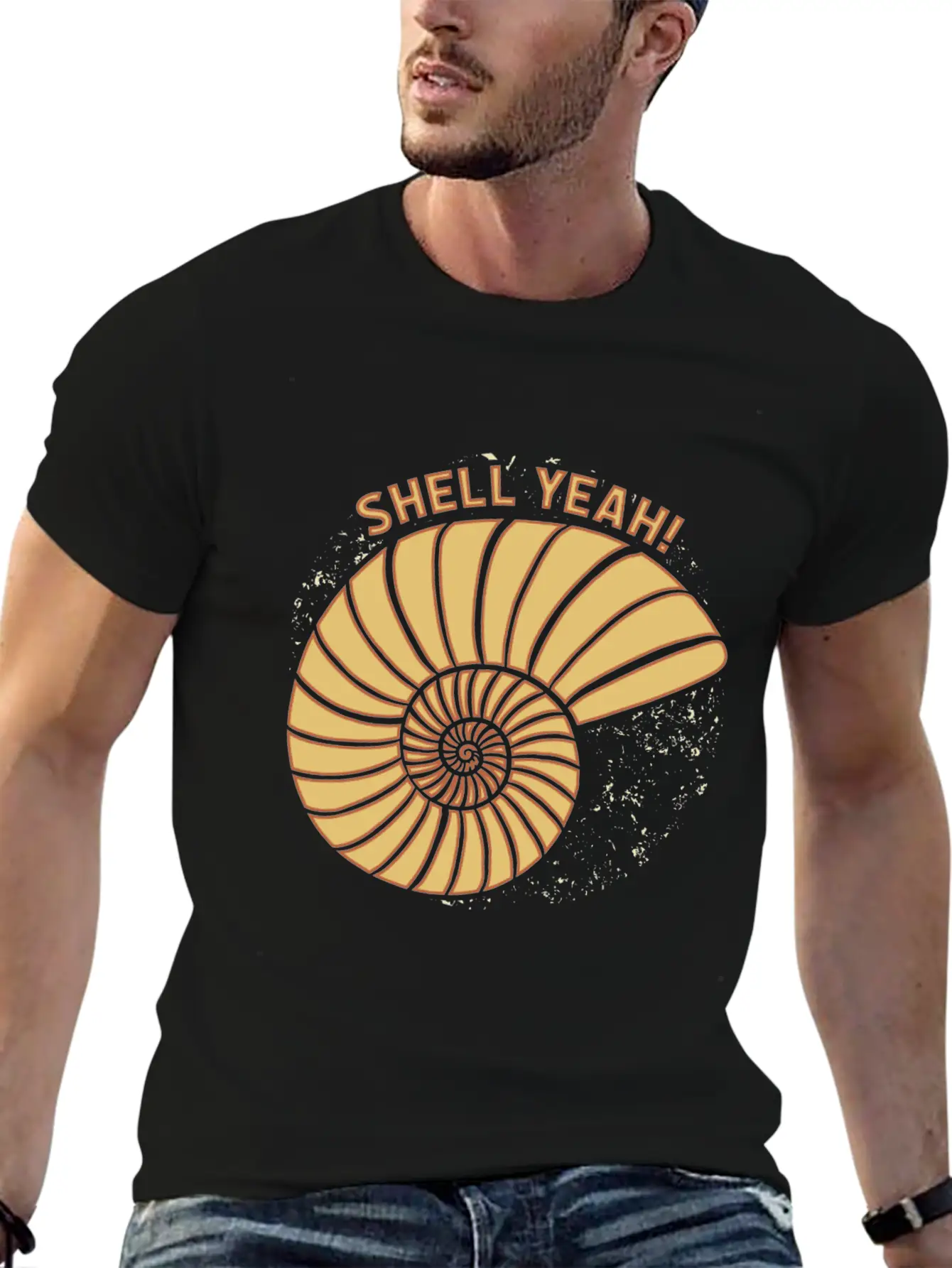Shell Yeah Funny Quote Gift Idea Christmas Breathable Graphic T-Shirt – Perfect For Casual Days