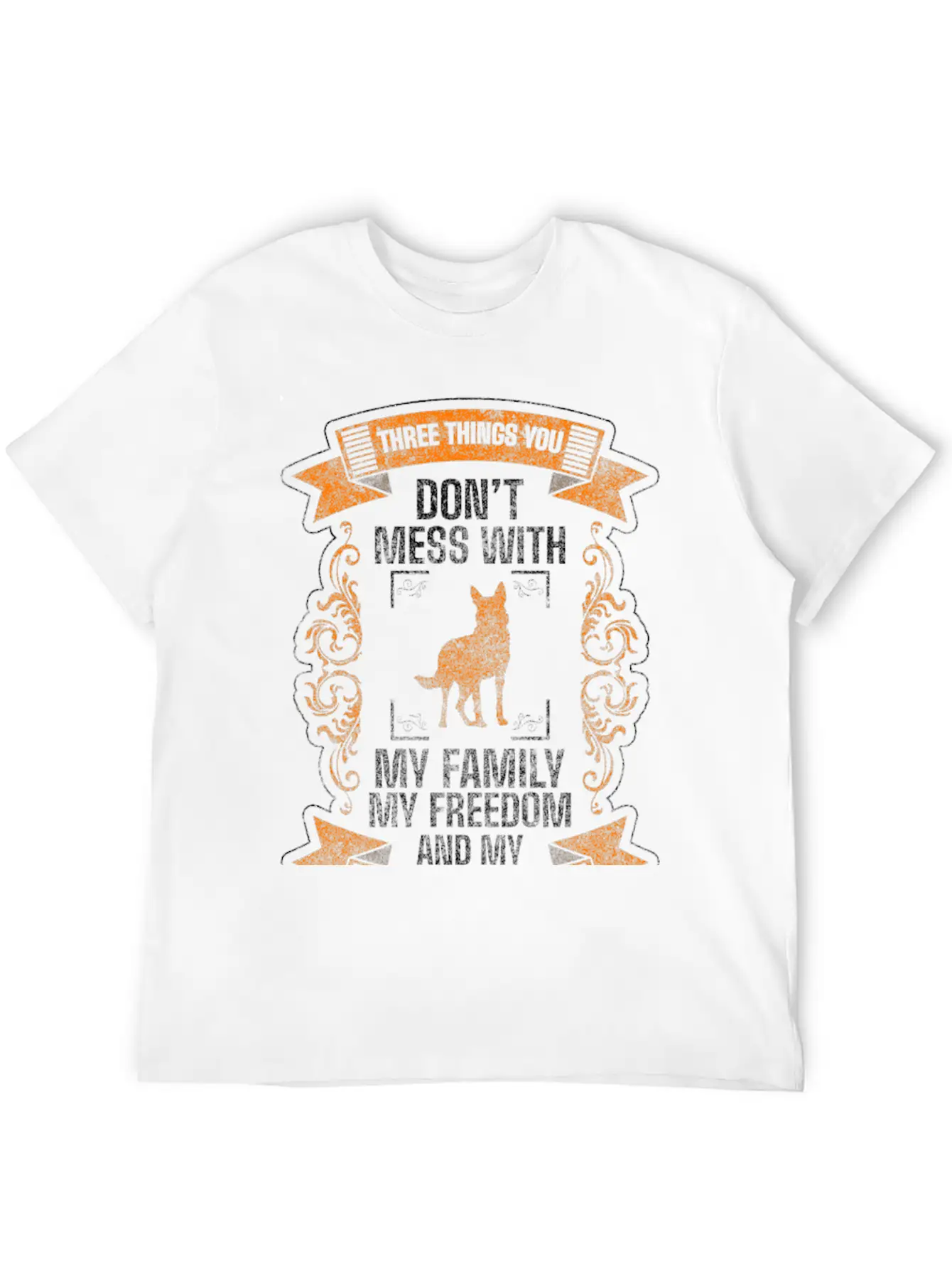 Shepherd Dog Protection Services Dog Lover Relaxed Everyday Tee – Lightweight And Durable Cotton