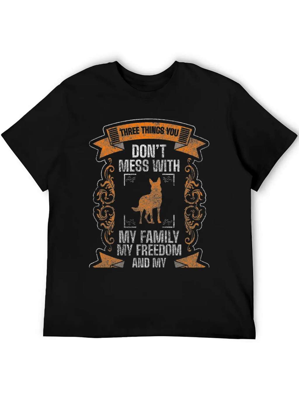 Shepherd Dog Protection Services Dog Lover Relaxed Everyday Tee – Lightweight And Durable Cotton