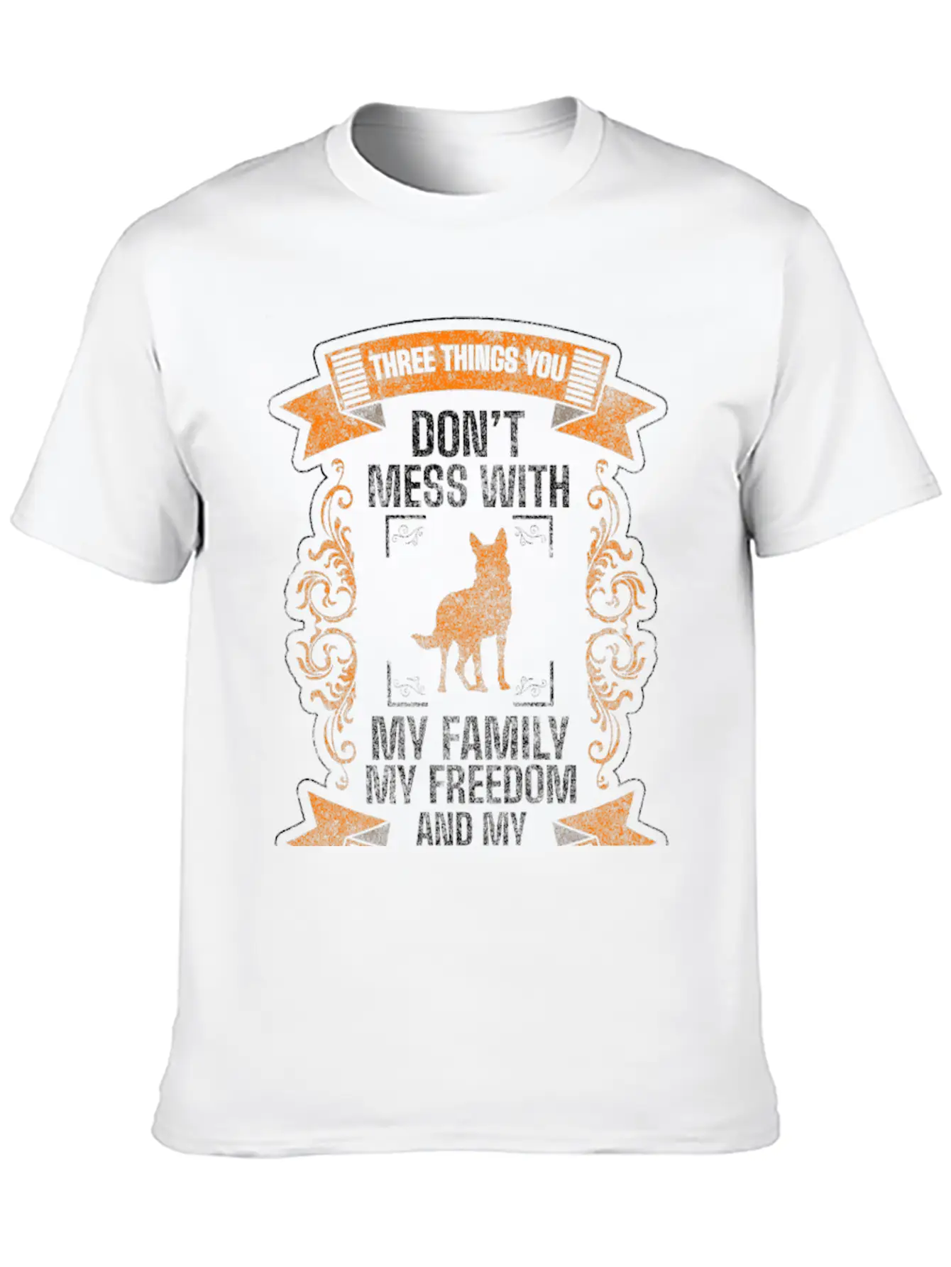 Shepherd Dog Protection Services Dog Lover Relaxed Everyday Tee – Lightweight And Durable Cotton