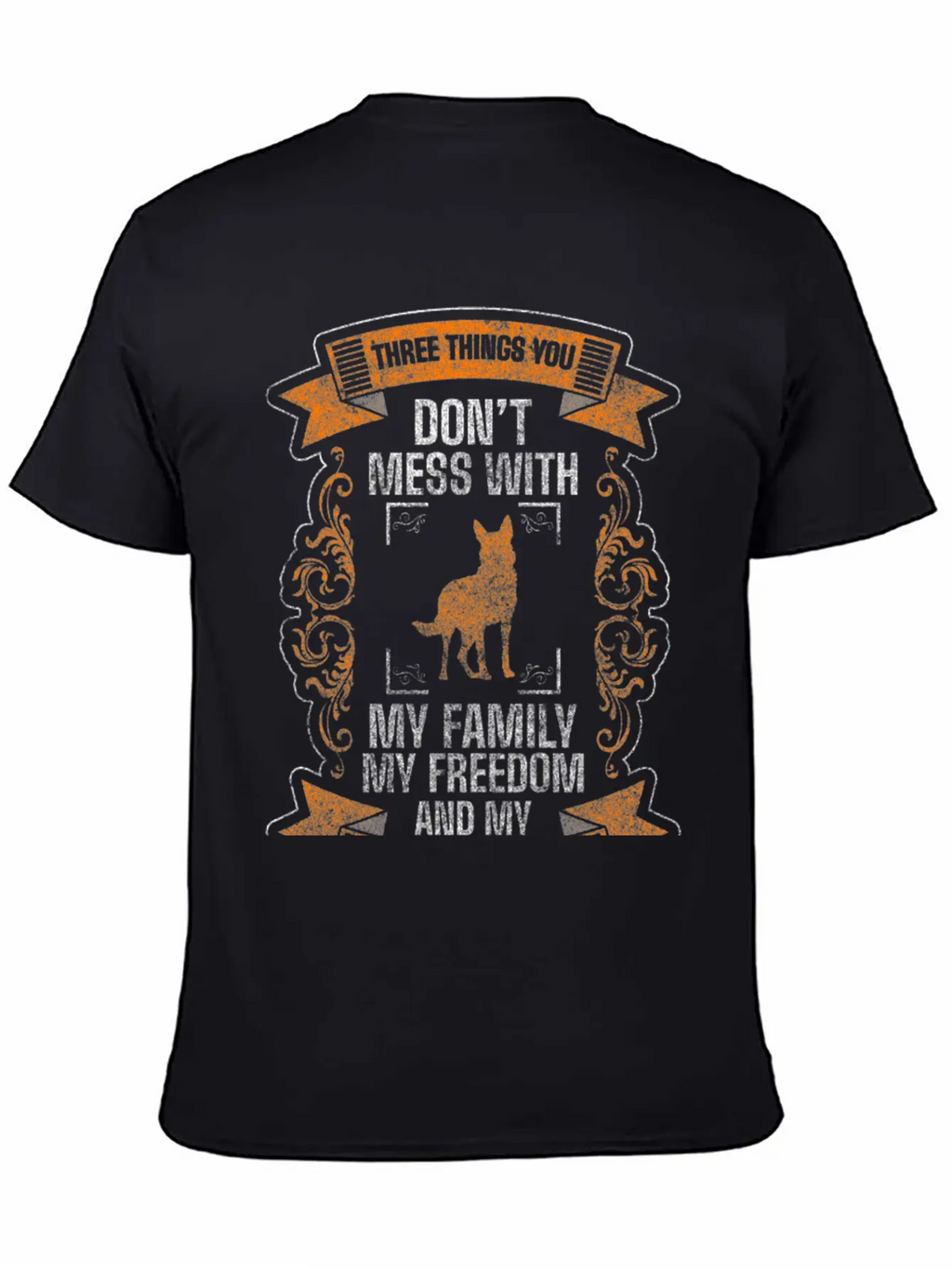 Shepherd Dog Protection Services Dog Lover Relaxed Everyday Tee – Lightweight And Durable Cotton
