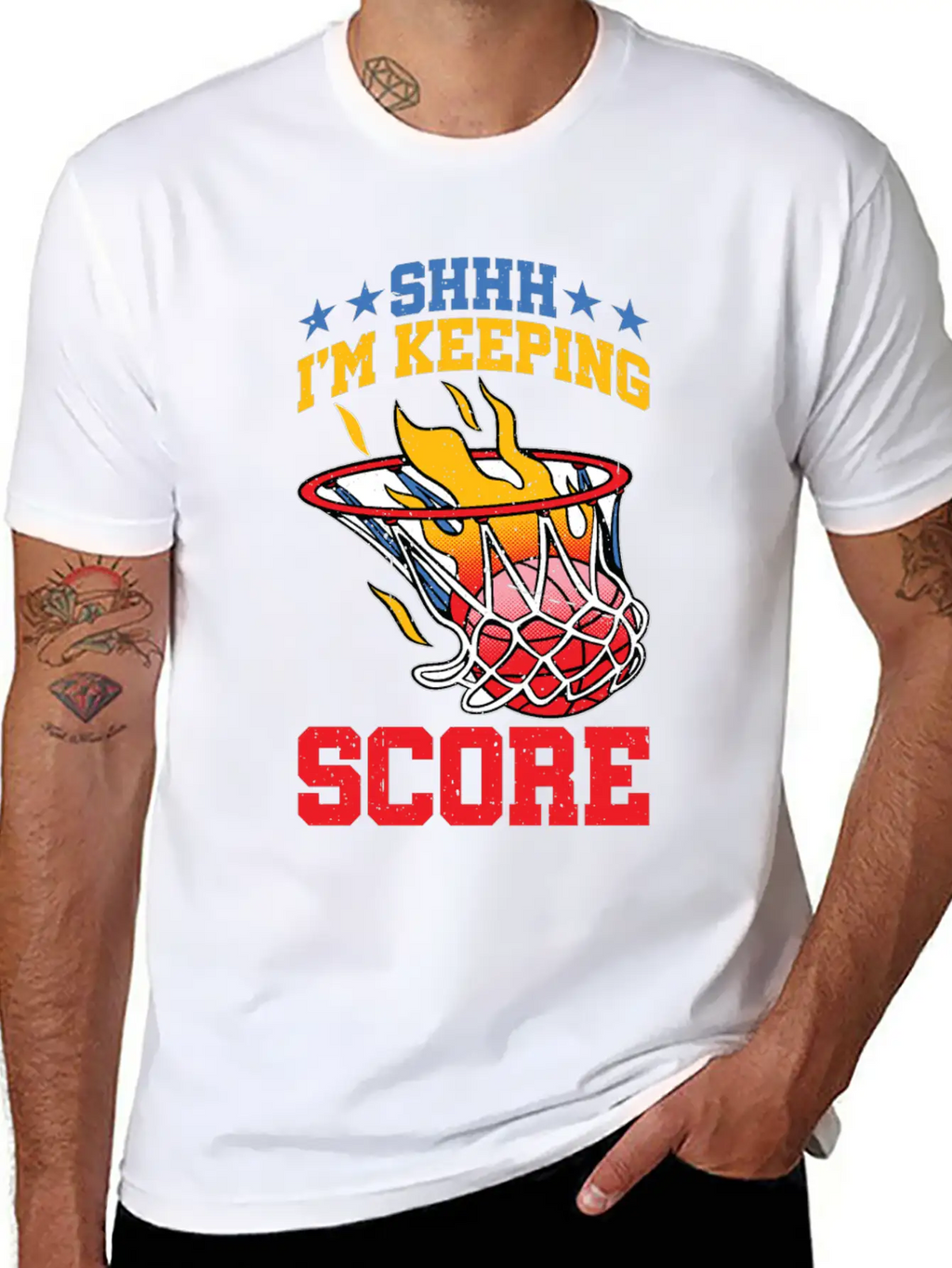 Shhh, I'm Keeping Score 20 Essential Cotton Tee For Daily Outfits – Unisex Style