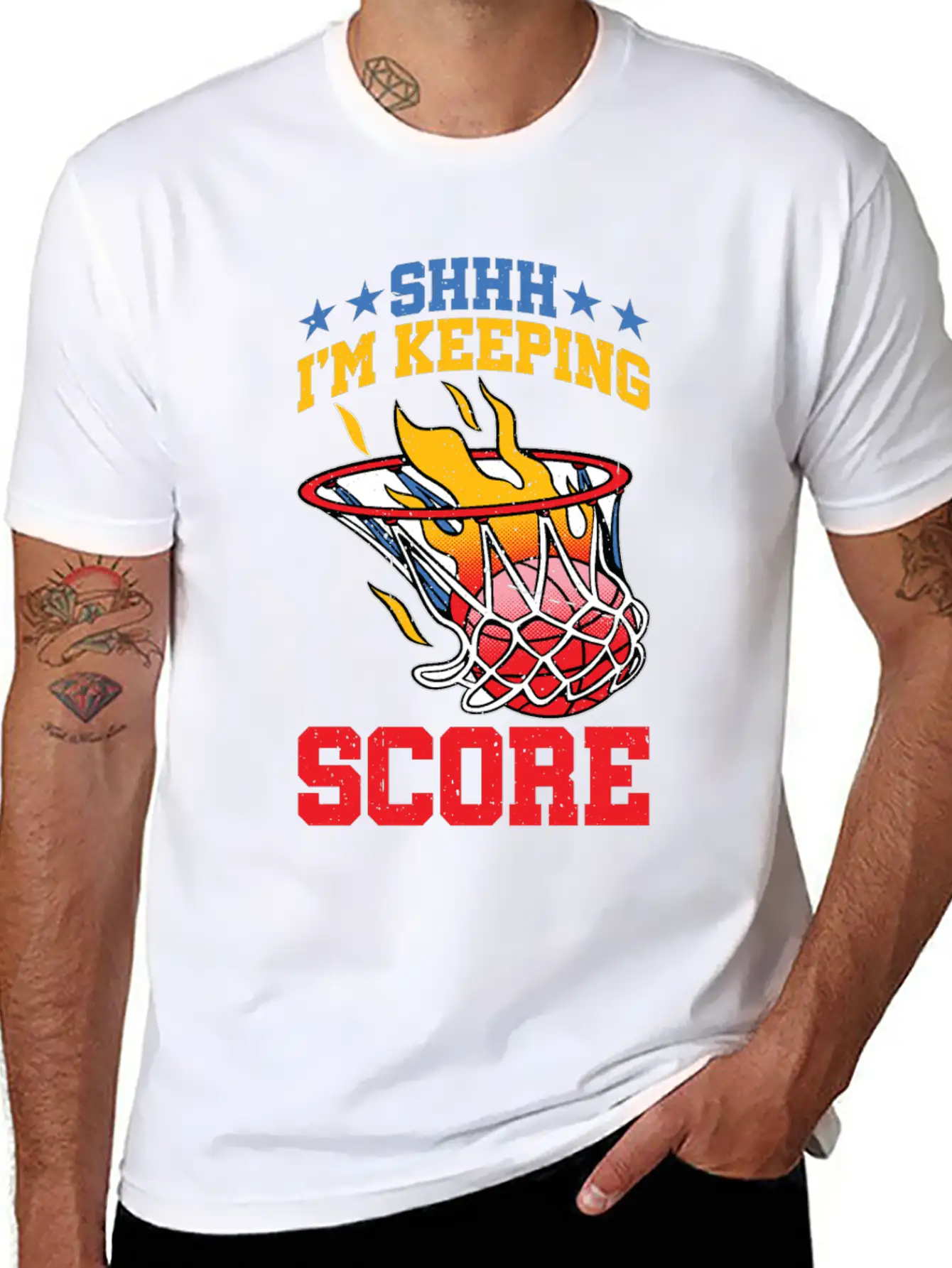 Shhh, I'm Keeping Score 20 Essential Cotton Tee For Daily Outfits – Unisex Style