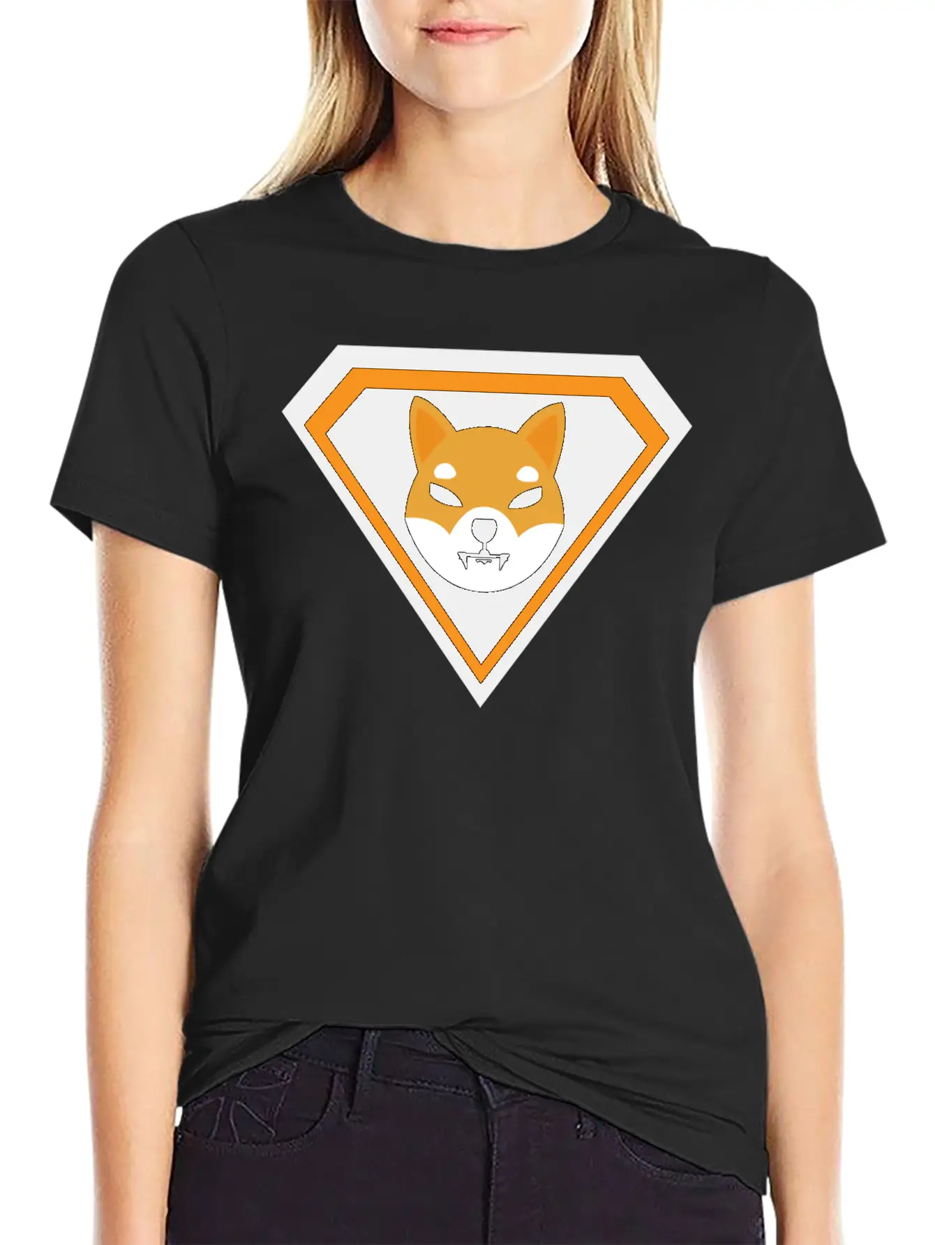 Shiba Inu Super Shiba Basic Graphic T-Shirt – Daily Comfort In Soft Cotton