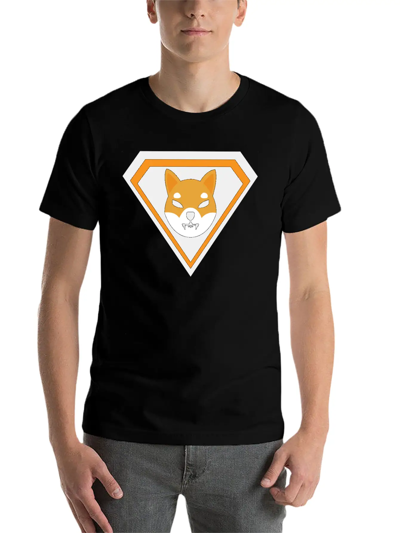 Shiba Inu Super Shiba Basic Graphic T-Shirt – Daily Comfort In Soft Cotton