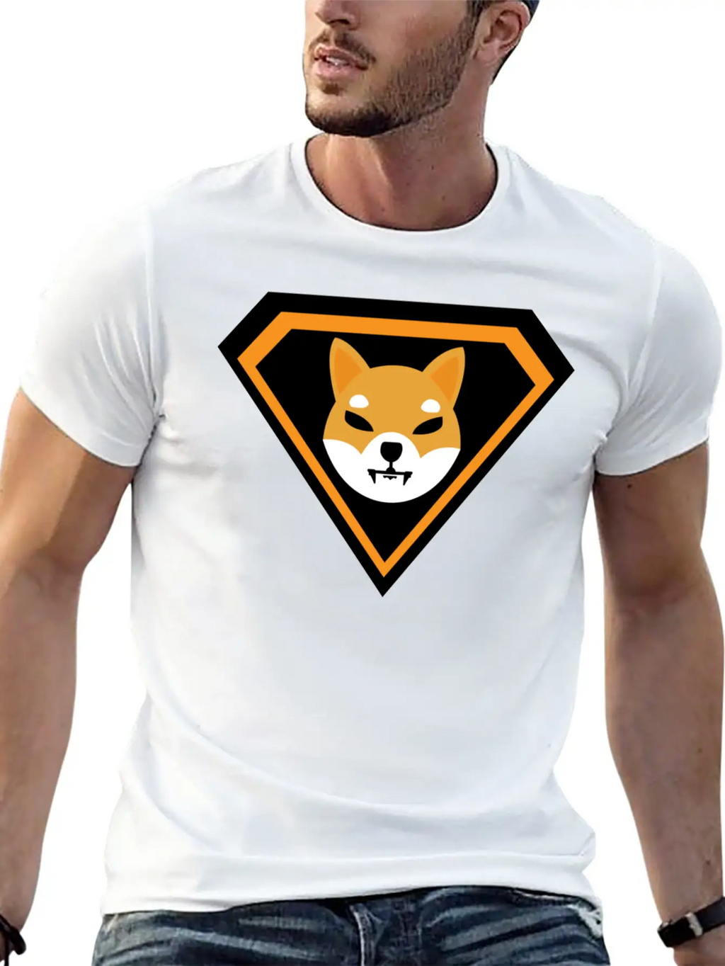 Shiba Inu Super Shiba Basic Graphic T-Shirt – Daily Comfort In Soft Cotton
