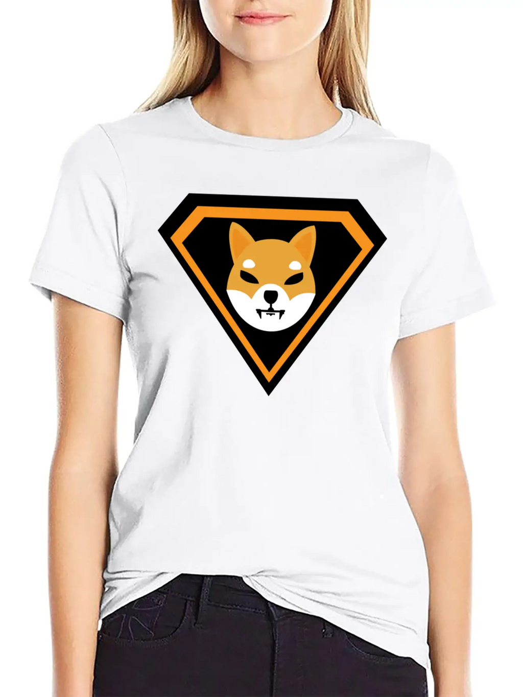 Shiba Inu Super Shiba Basic Graphic T-Shirt – Daily Comfort In Soft Cotton
