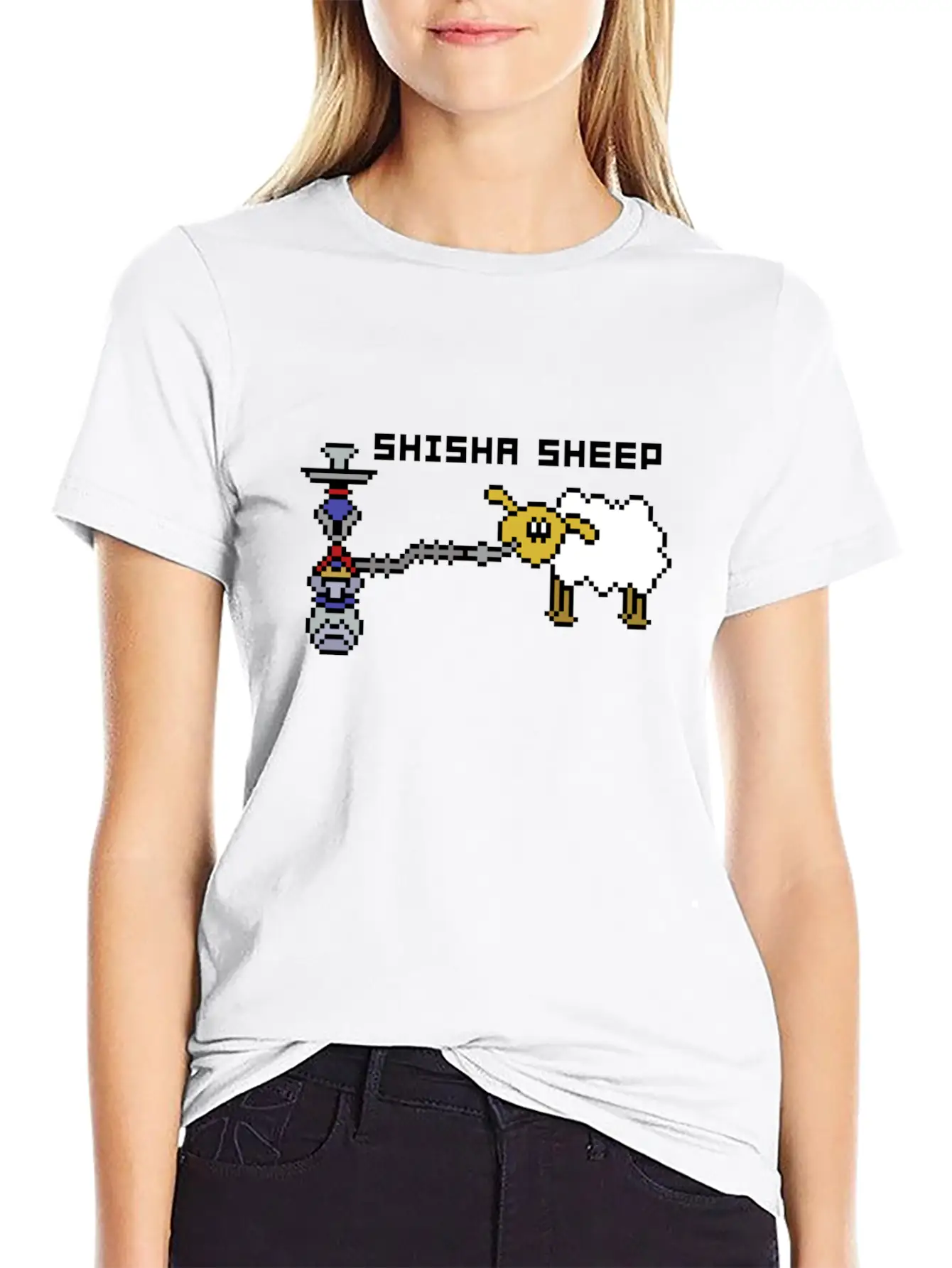 Shisha Sheep Timeless Short Sleeve Tee – Comfy And Minimalist Design