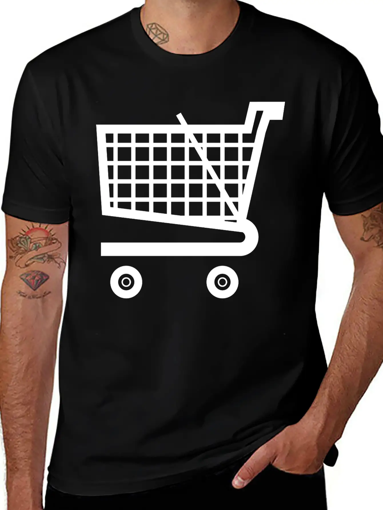 Shopping Cart Timeless Short Sleeve Tee – Comfy And Minimalist Design