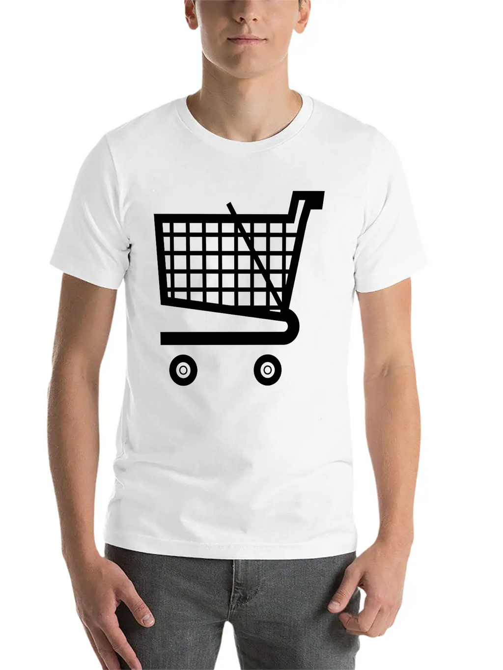 Shopping Cart Timeless Short Sleeve Tee – Comfy And Minimalist Design