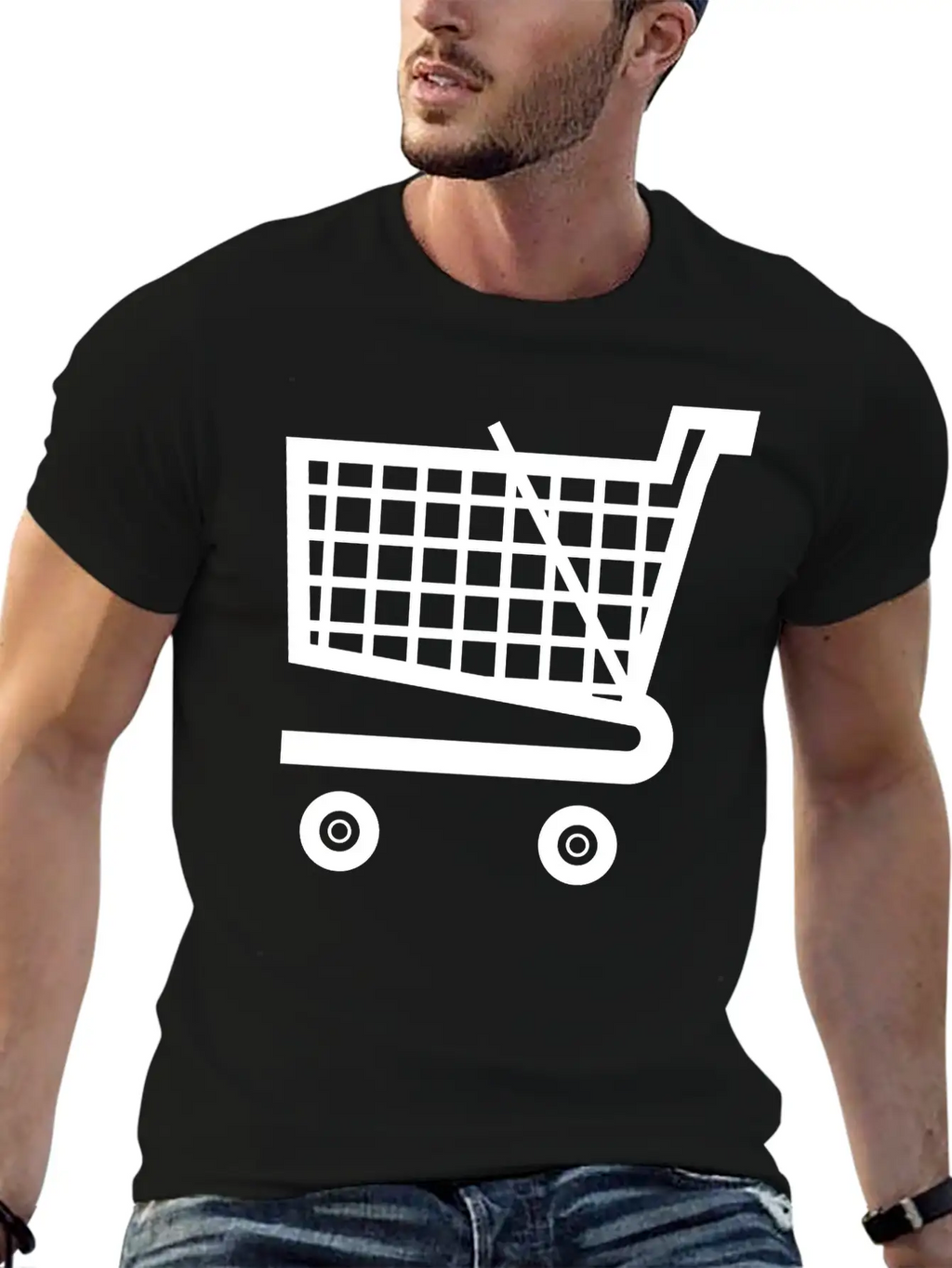 Shopping Cart Timeless Short Sleeve Tee – Comfy And Minimalist Design