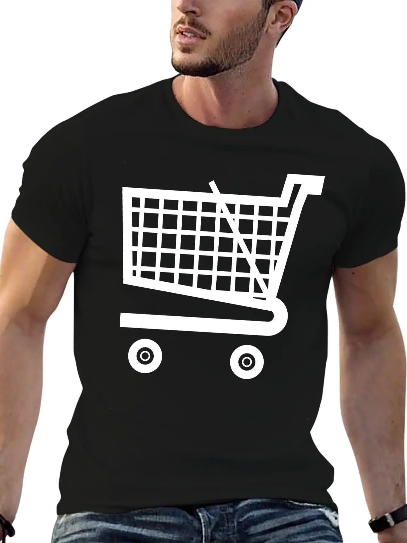 Shopping Cart Timeless Short Sleeve Tee – Comfy And Minimalist Design