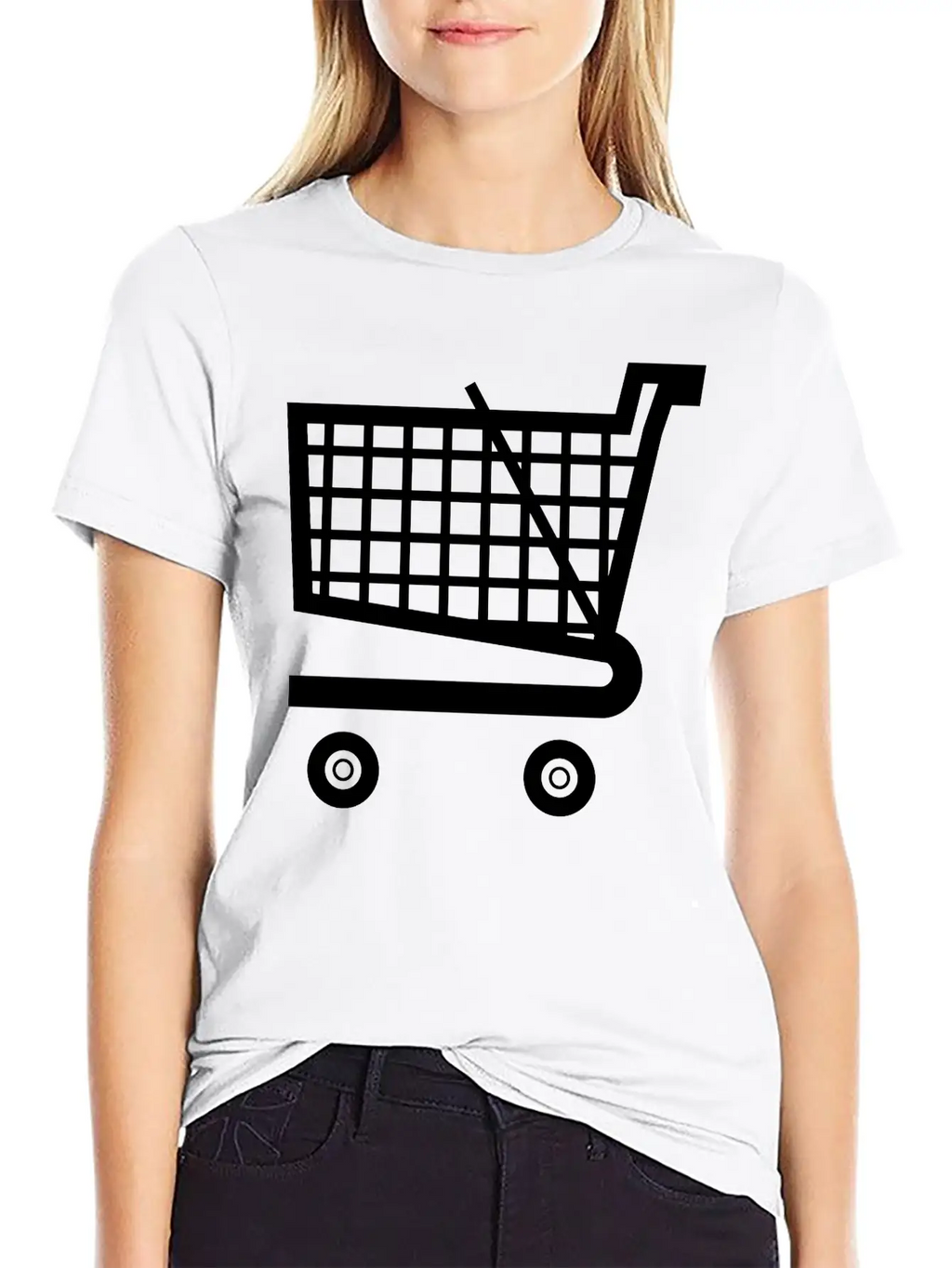 Shopping Cart Timeless Short Sleeve Tee – Comfy And Minimalist Design