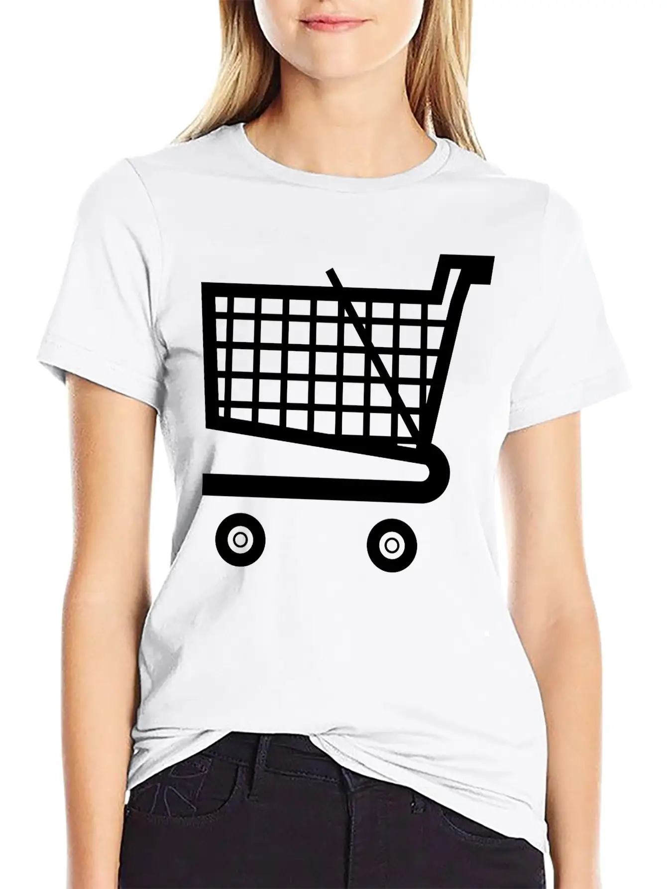 Shopping Cart Timeless Short Sleeve Tee – Comfy And Minimalist Design