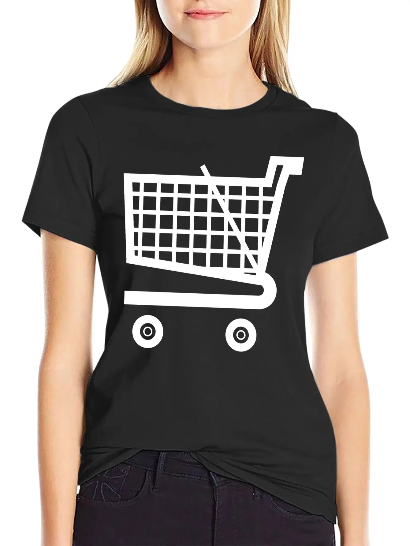 Shopping Cart Timeless Short Sleeve Tee – Comfy And Minimalist Design