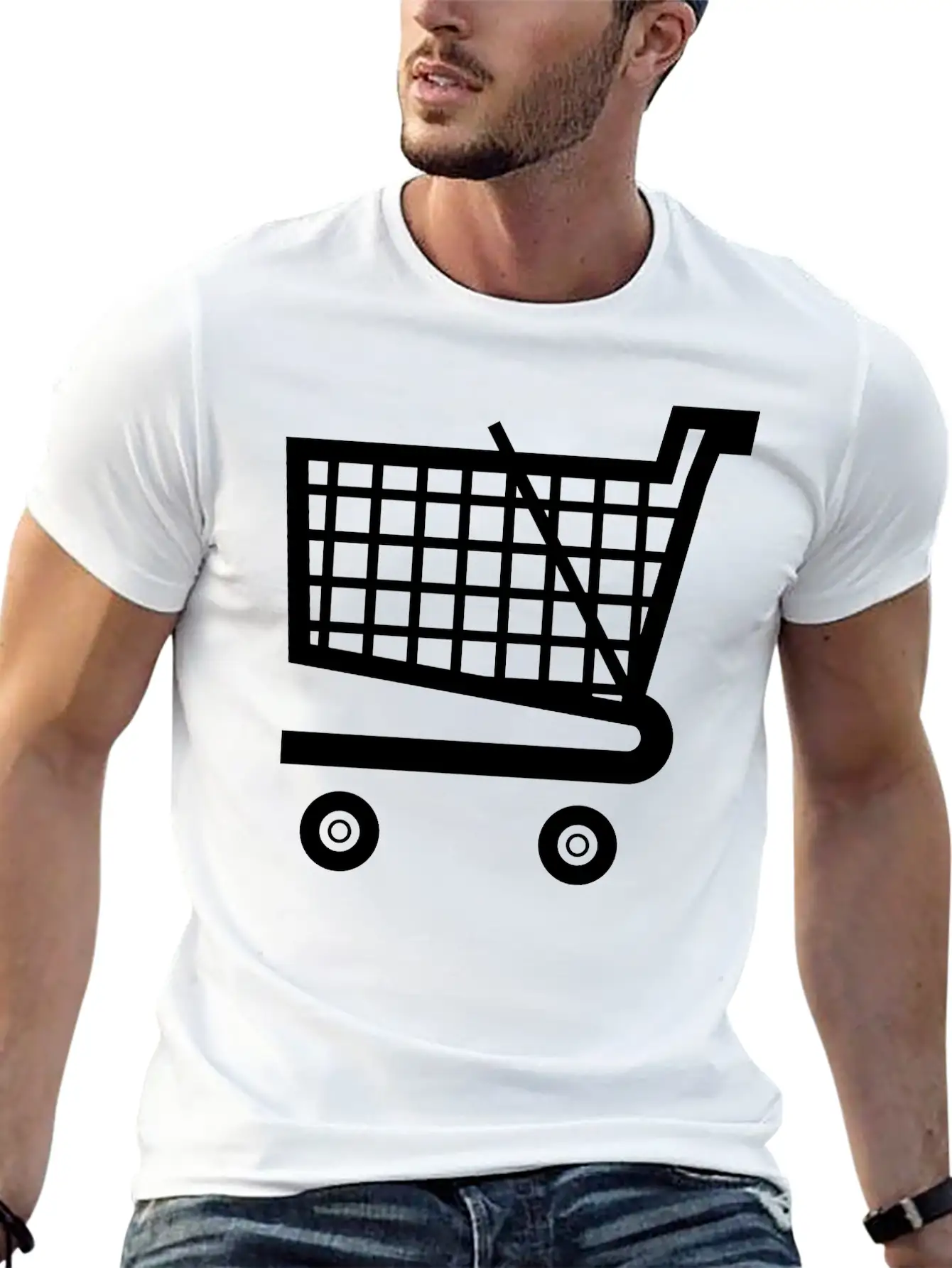 Shopping Cart Timeless Short Sleeve Tee – Comfy And Minimalist Design