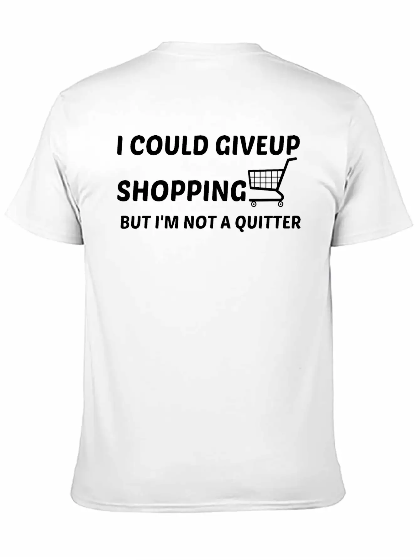 SHOPPING QUITTER Stylish Everyday T-Shirt – Unisex Basic Cotton Tee