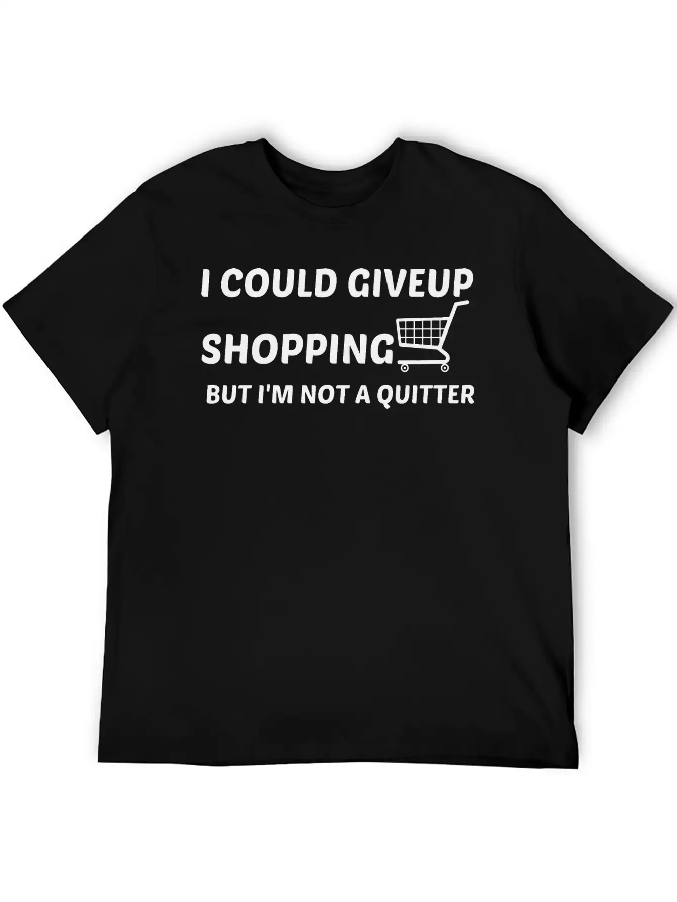 SHOPPING QUITTER Stylish Everyday T-Shirt – Unisex Basic Cotton Tee