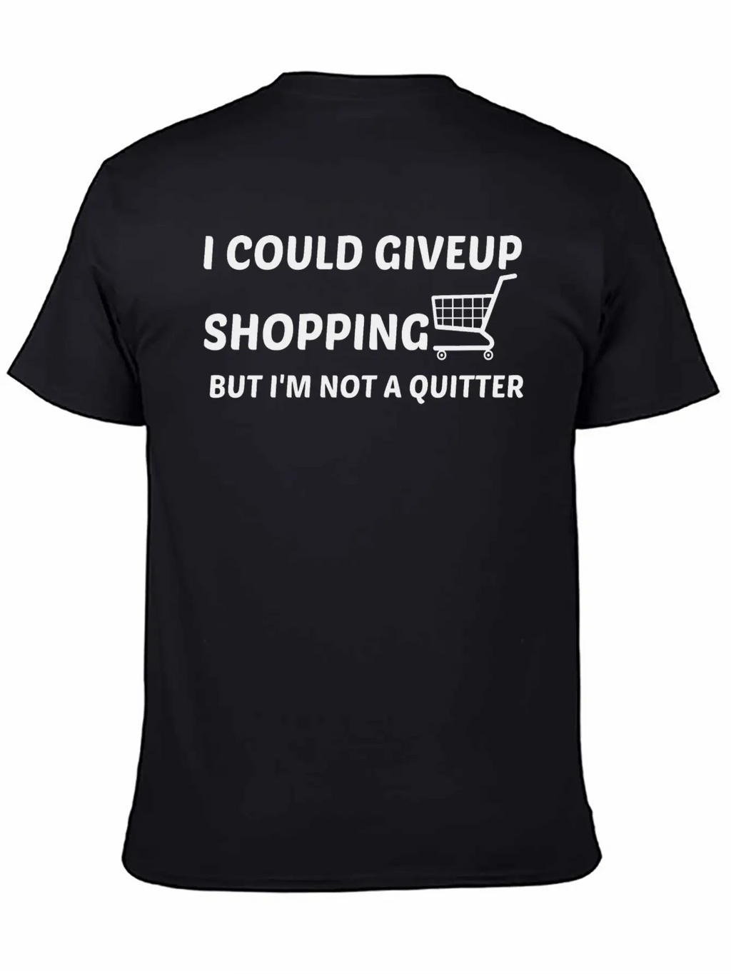 SHOPPING QUITTER Stylish Everyday T-Shirt – Unisex Basic Cotton Tee