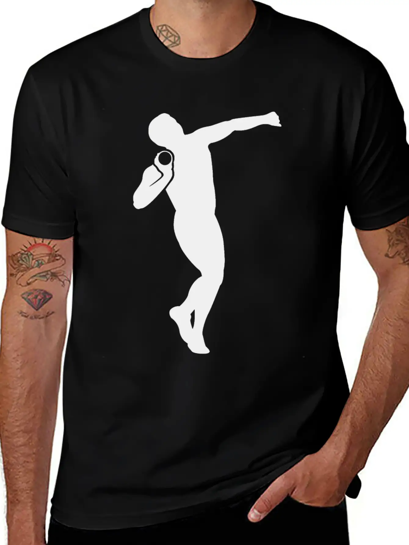 Shot Put Shot Putter Men Women Kids Gift Basic Graphic T-Shirt – Daily Comfort In Soft Cotton