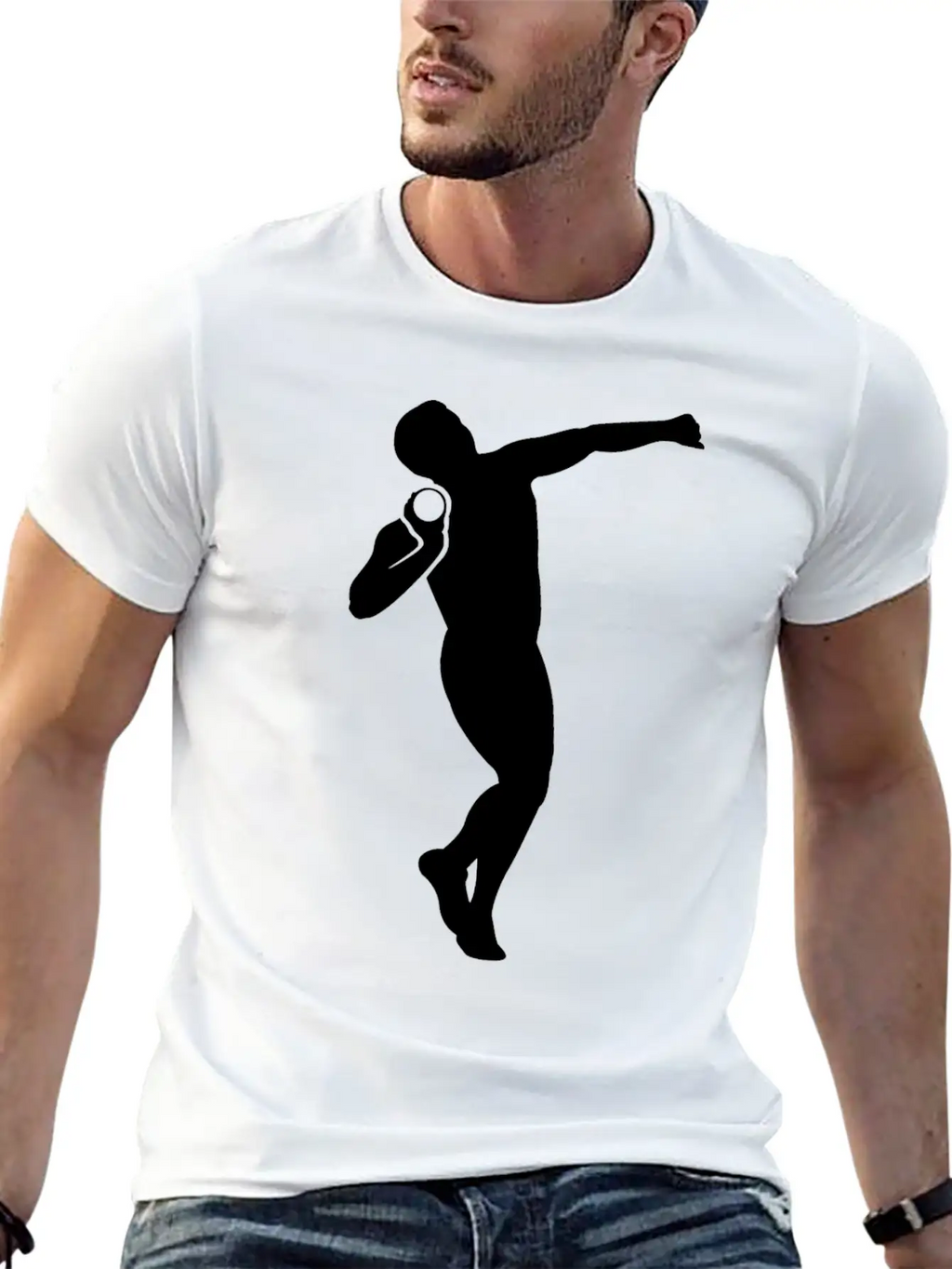 Shot Put Shot Putter Men Women Kids Gift Basic Graphic T-Shirt – Daily Comfort In Soft Cotton