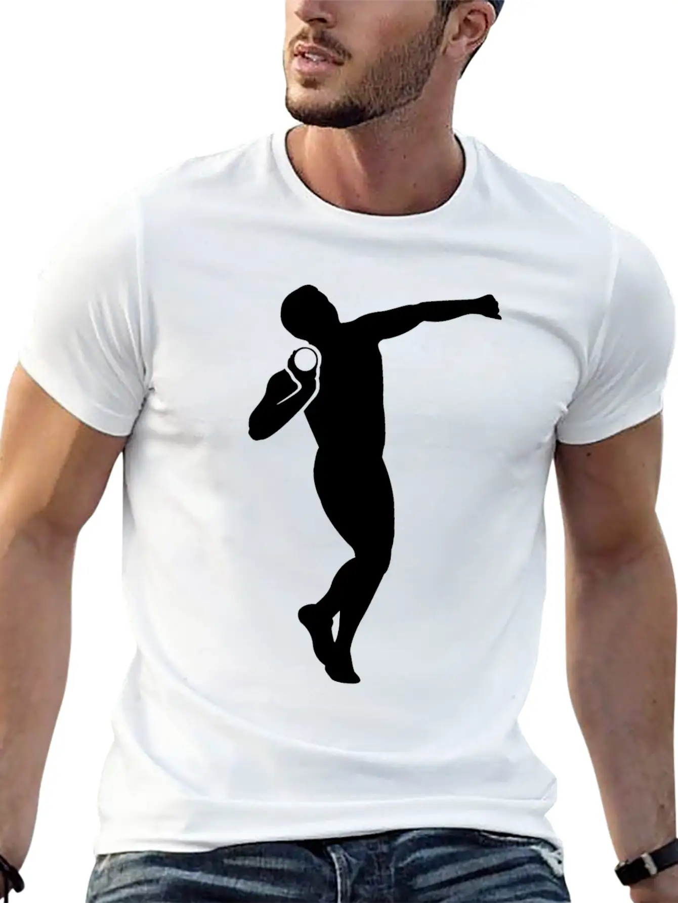 Shot Put Shot Putter Men Women Kids Gift Basic Graphic T-Shirt – Daily Comfort In Soft Cotton