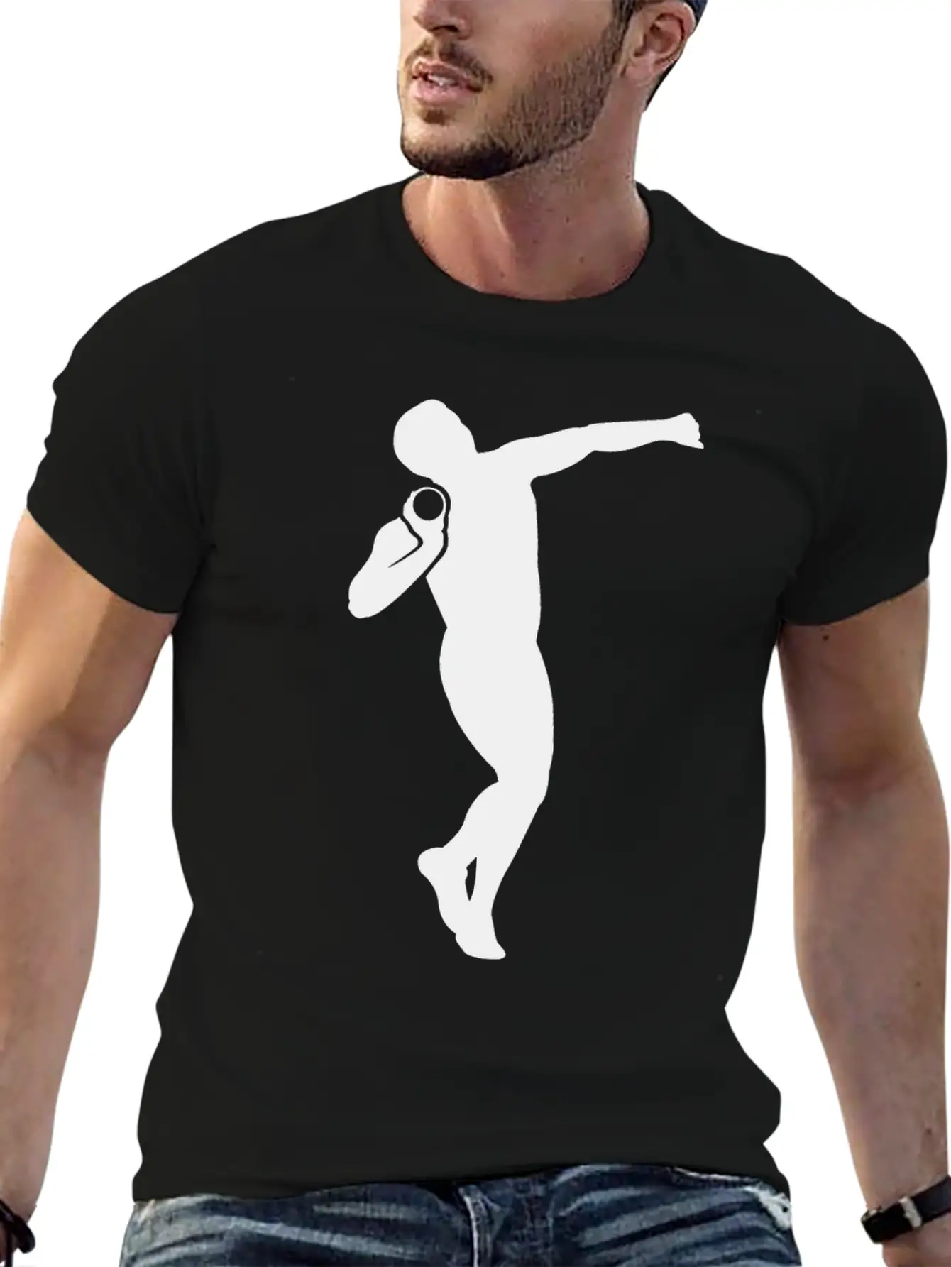 Shot Put Shot Putter Men Women Kids Gift Basic Graphic T-Shirt – Daily Comfort In Soft Cotton