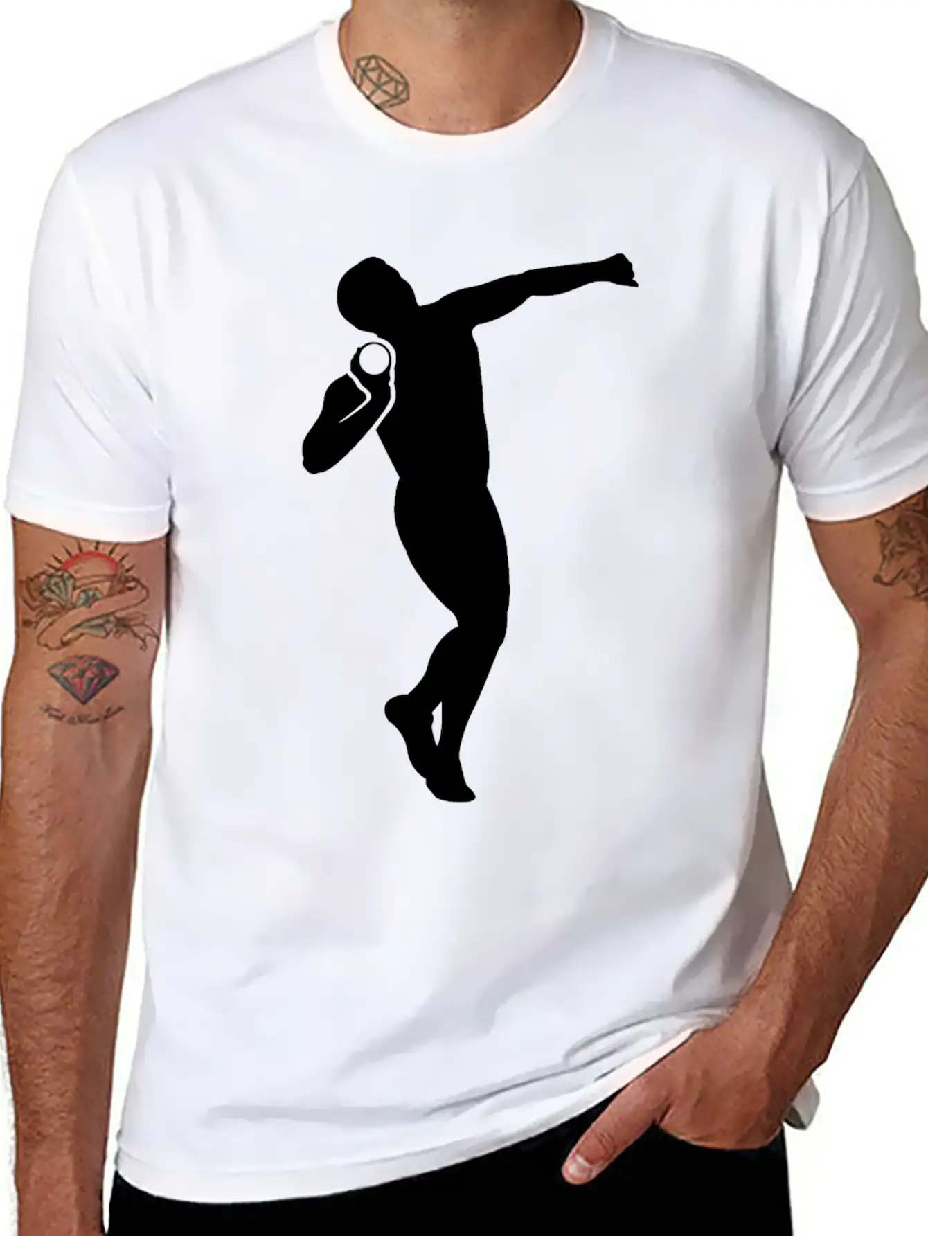 Shot Put Shot Putter Men Women Kids Gift Basic Graphic T-Shirt – Daily Comfort In Soft Cotton