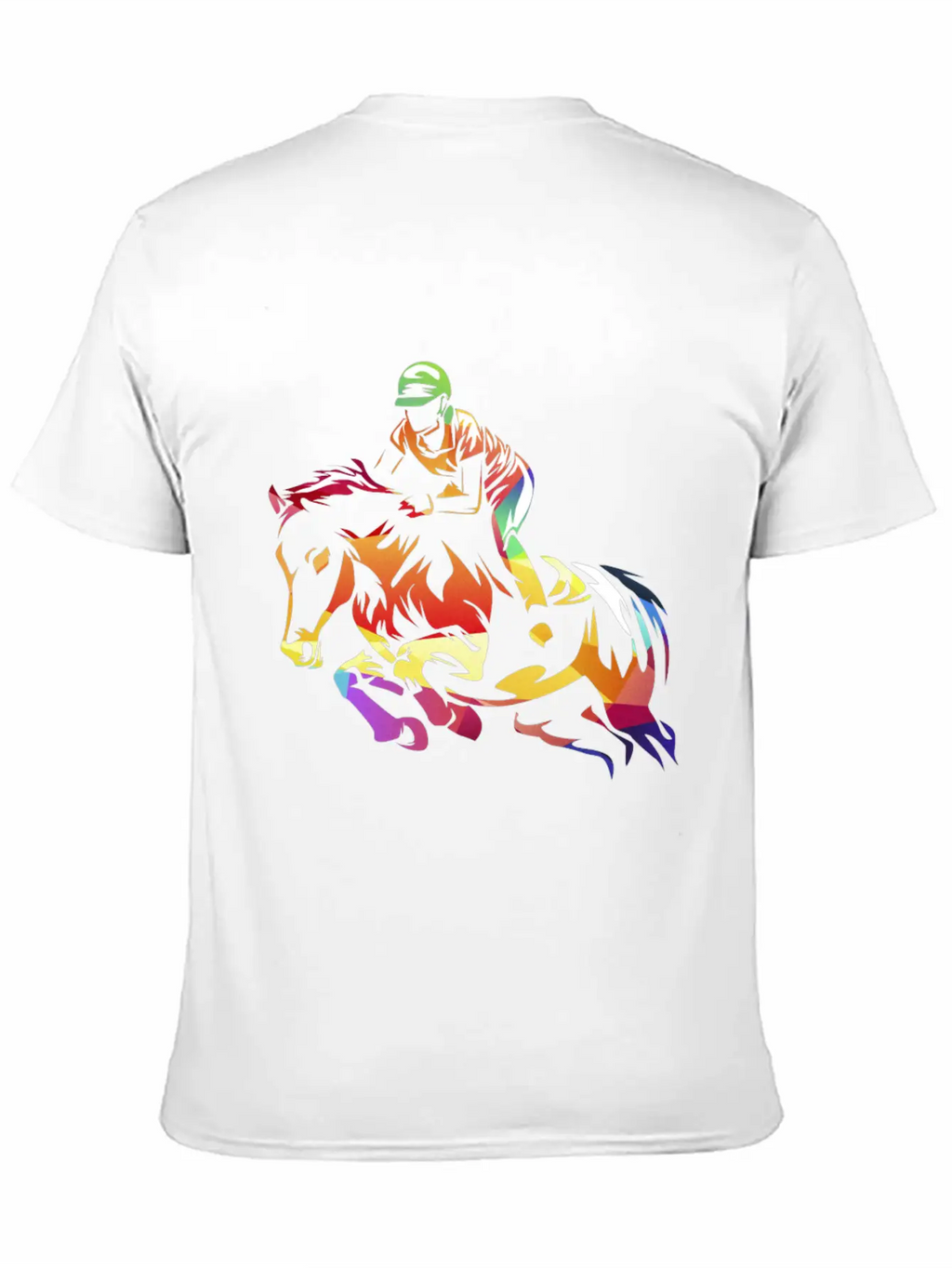 Show Jumping Gift Breathable Soft Cotton T-Shirt – Timeless Casual Look