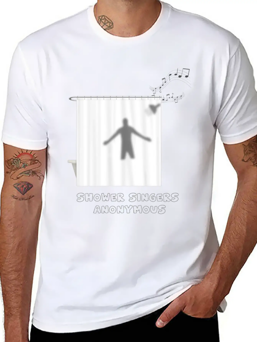 Shower Singers Anonymous Essential Cotton Tee For Daily Outfits – Unisex Style