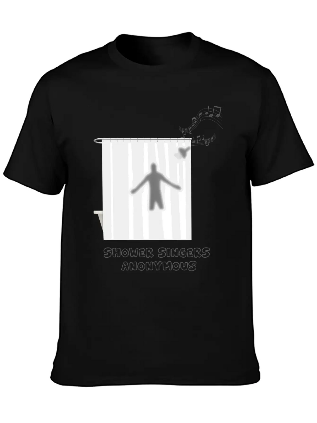 Shower Singers Anonymous Essential Cotton Tee For Daily Outfits – Unisex Style