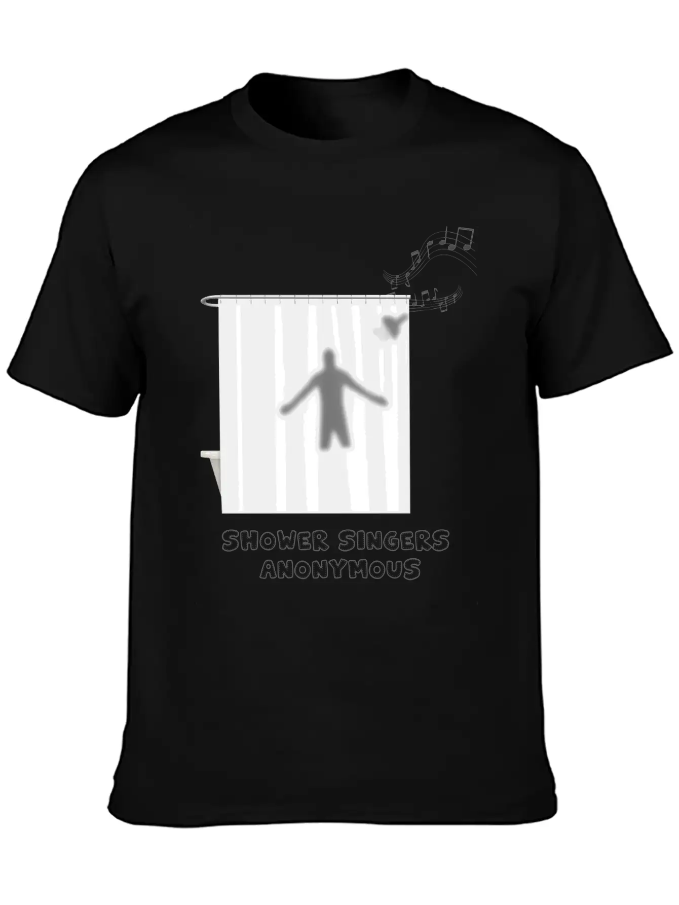 Shower Singers Anonymous Essential Cotton Tee For Daily Outfits – Unisex Style