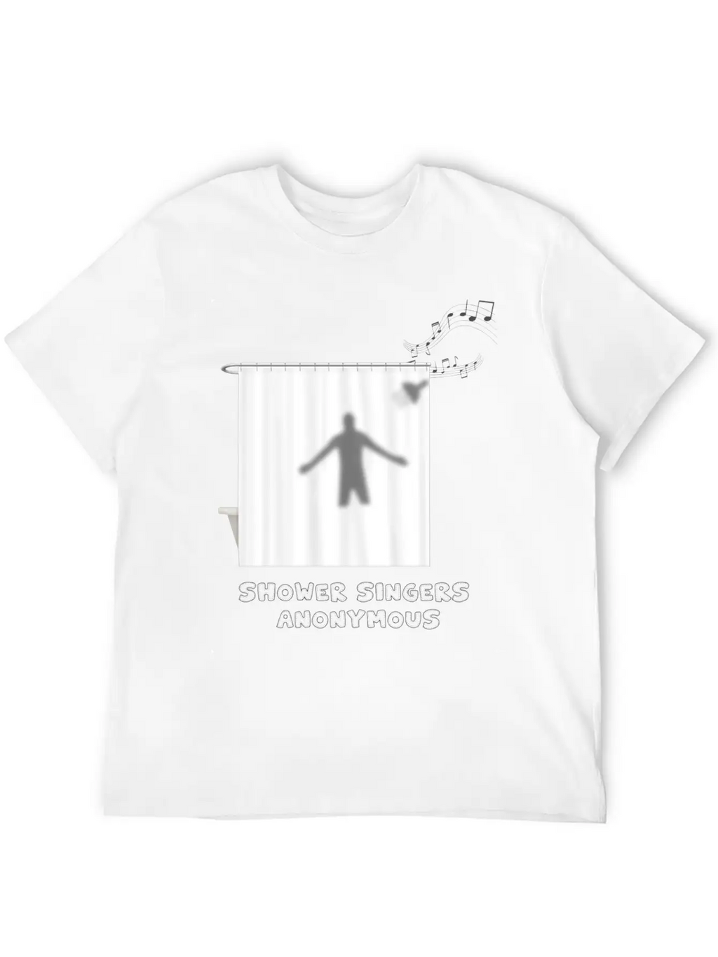 Shower Singers Anonymous Essential Cotton Tee For Daily Outfits – Unisex Style