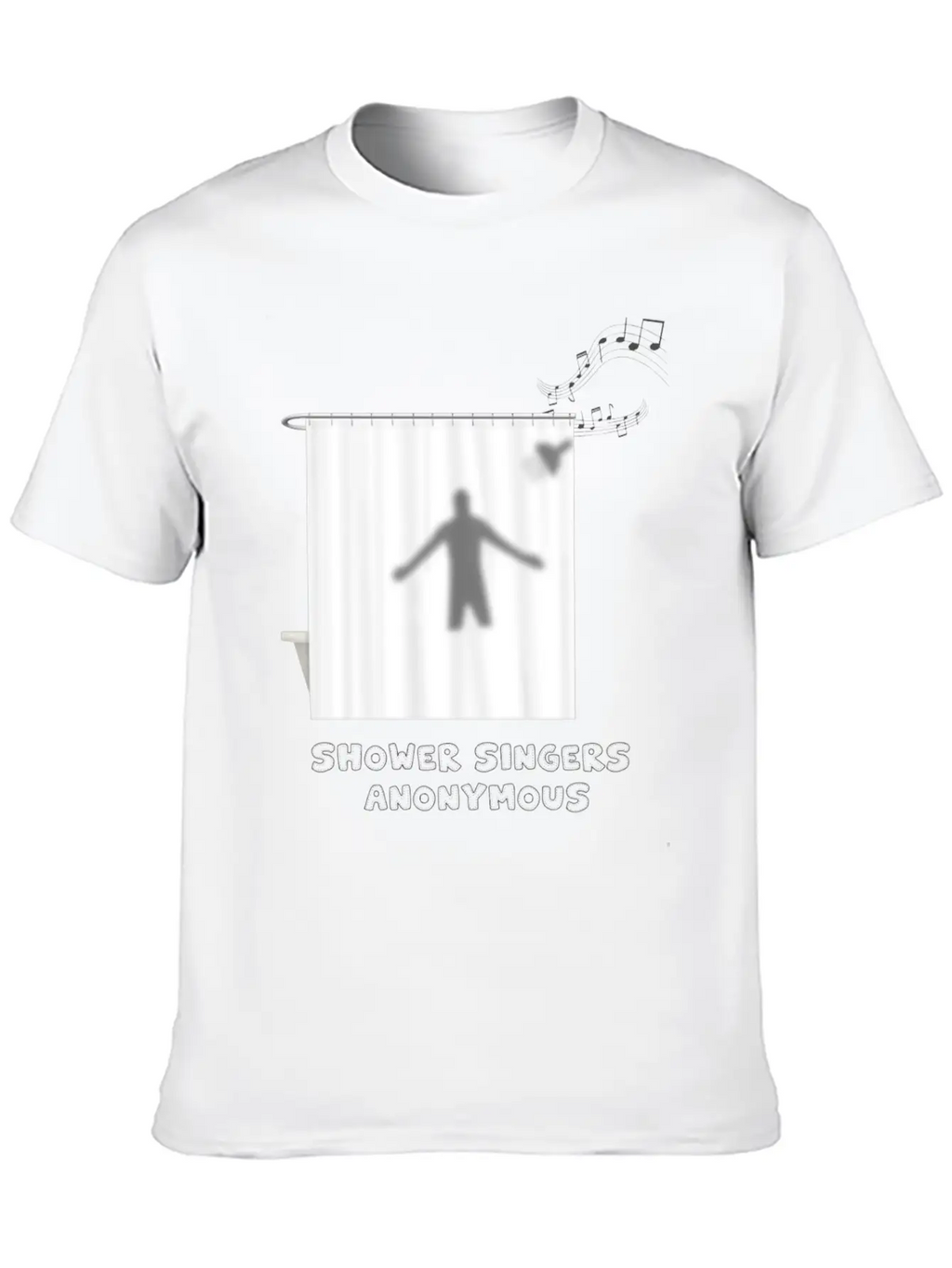Shower Singers Anonymous Essential Cotton Tee For Daily Outfits – Unisex Style