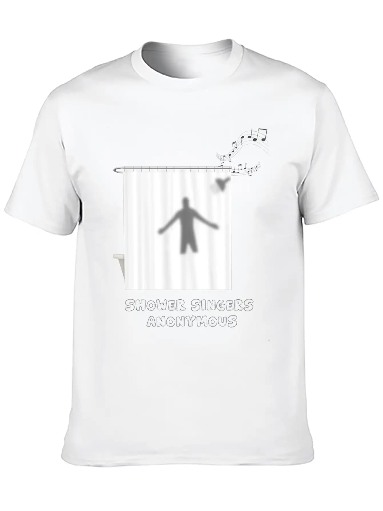 Shower Singers Anonymous Essential Cotton Tee For Daily Outfits – Unisex Style