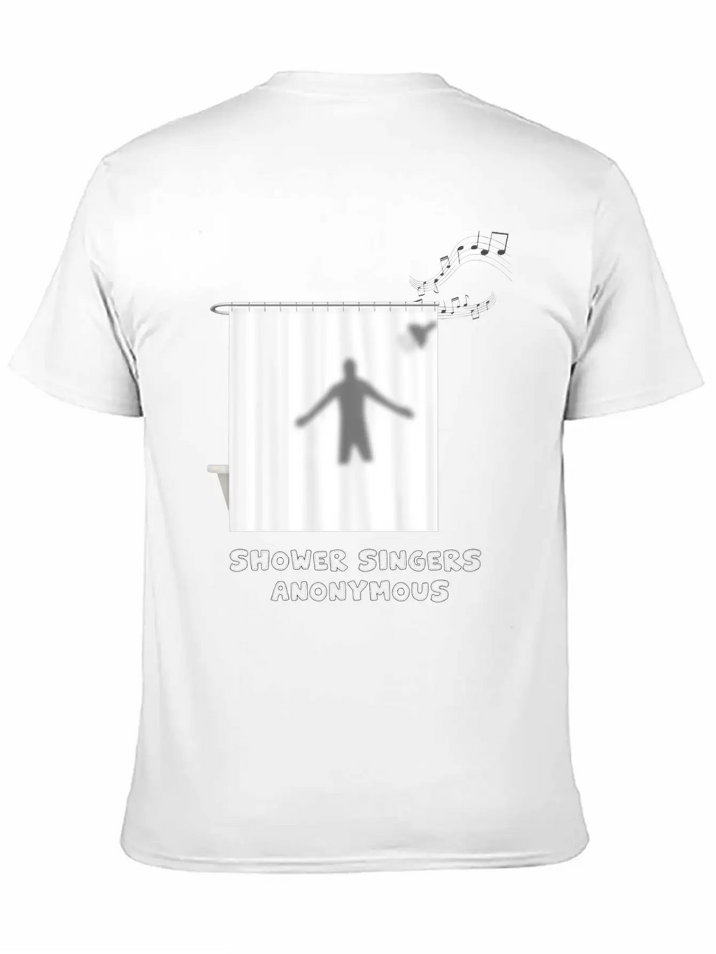 Shower Singers Anonymous Essential Cotton Tee For Daily Outfits – Unisex Style