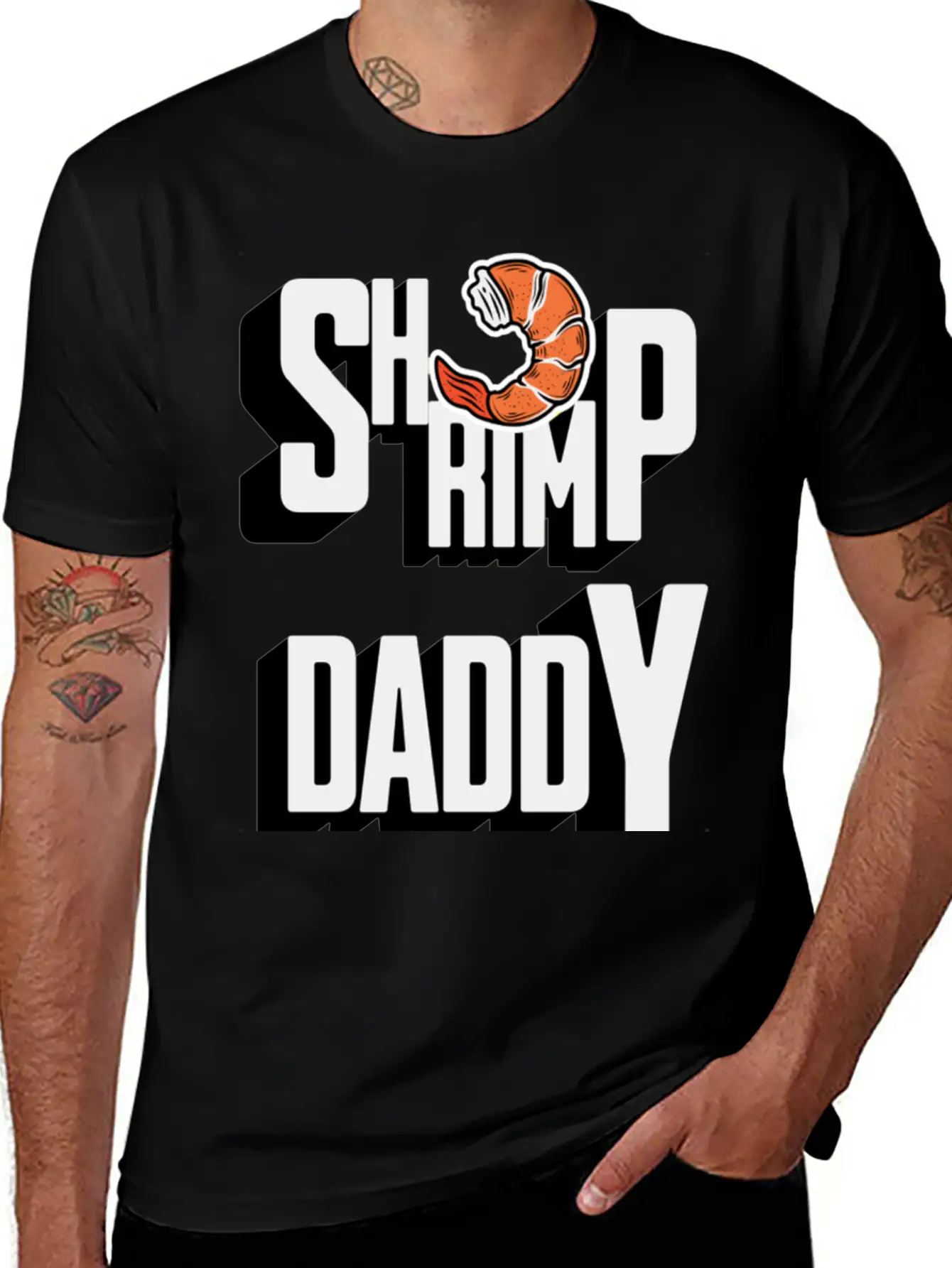 Shrimp Daddy Classic Cotton Tee – Unisex Comfort For Any Season