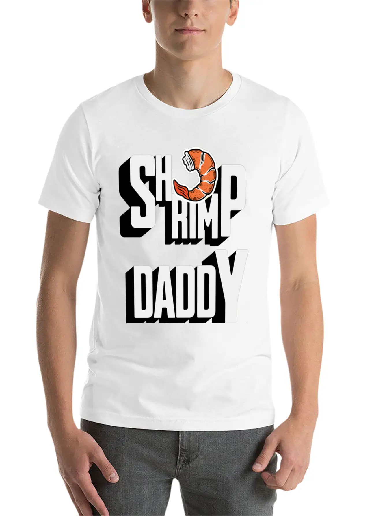 Shrimp Daddy Classic Cotton Tee – Unisex Comfort For Any Season