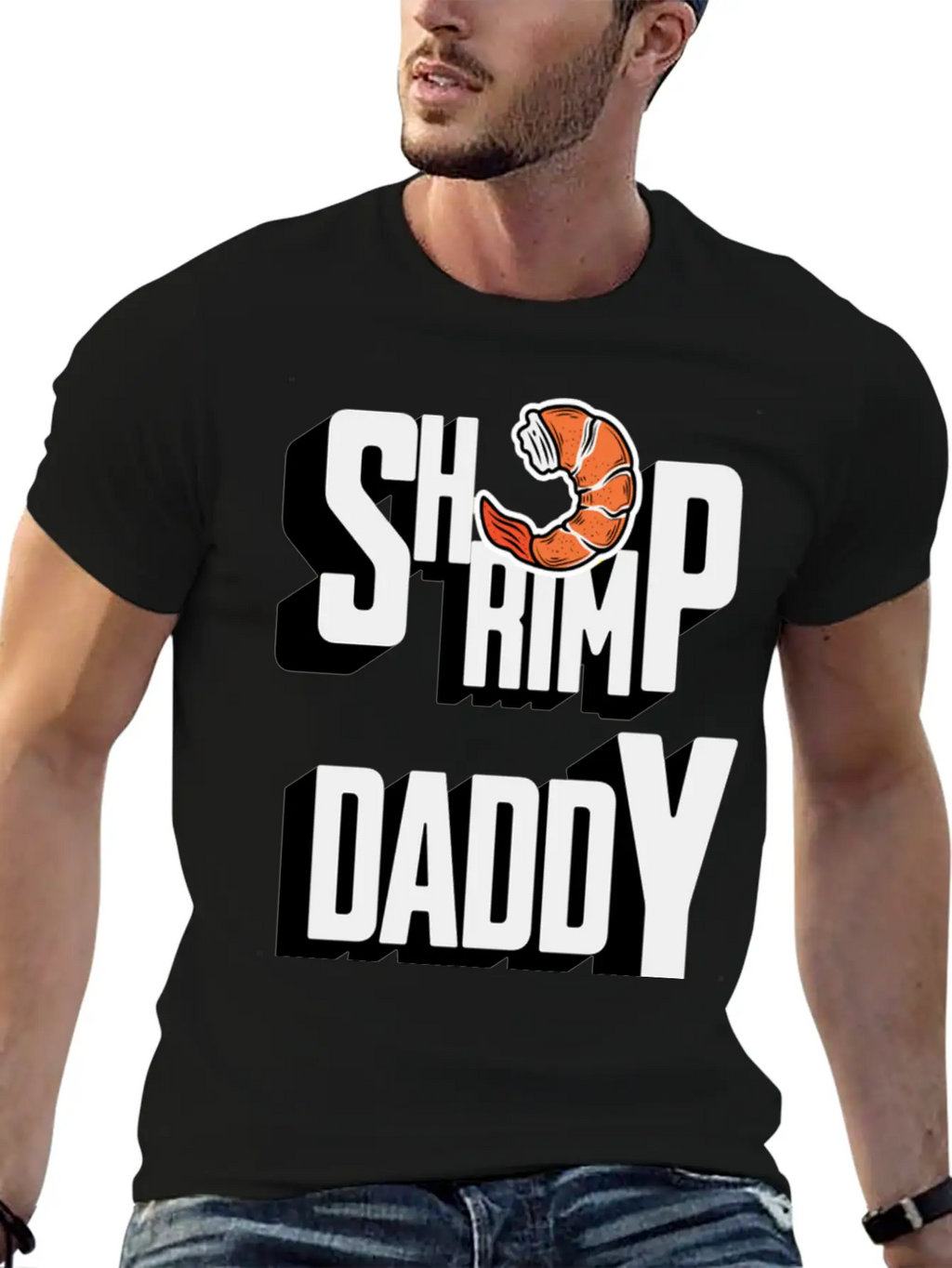 Shrimp Daddy Classic Cotton Tee – Unisex Comfort For Any Season