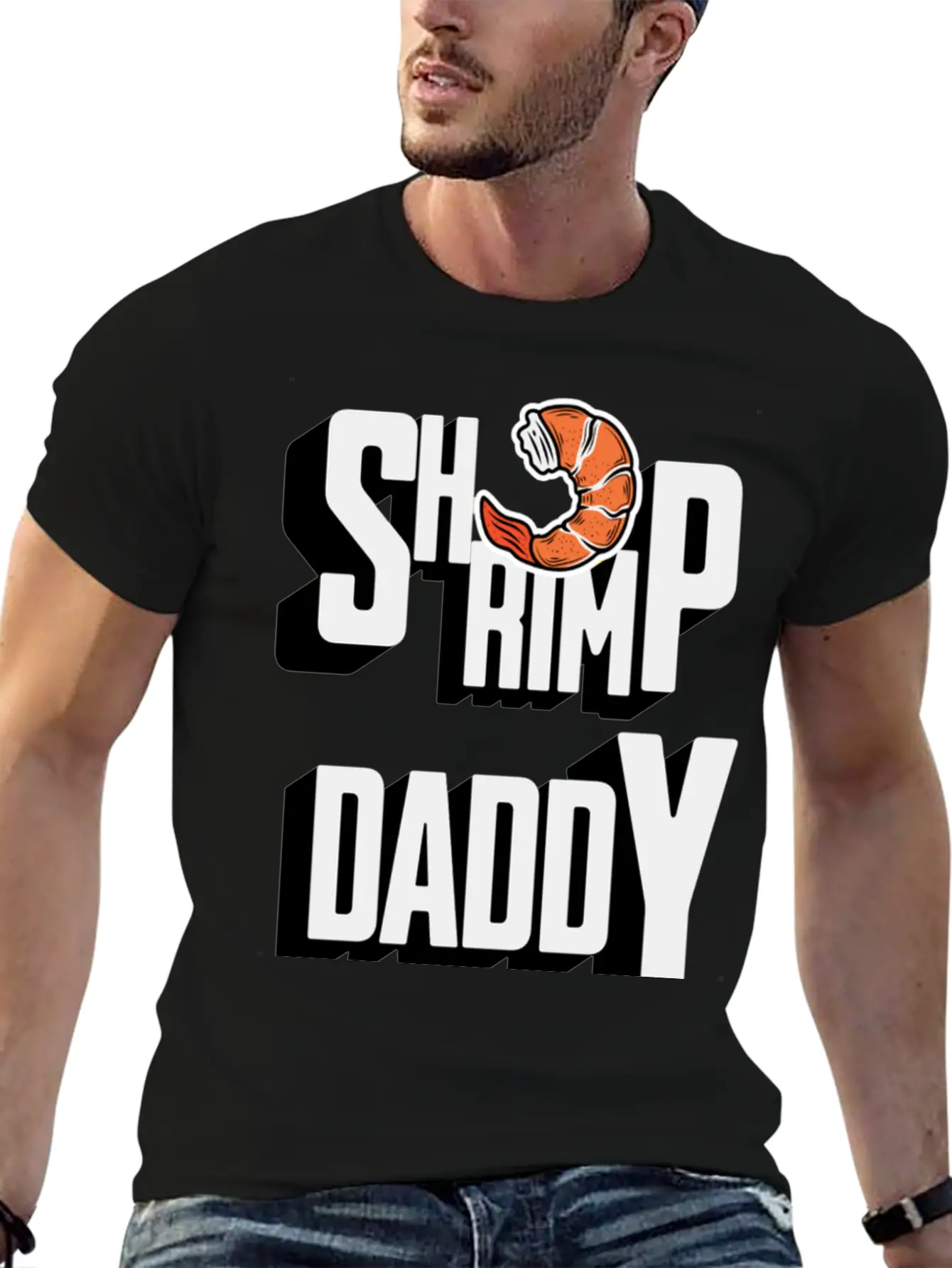 Shrimp Daddy Classic Cotton Tee – Unisex Comfort For Any Season