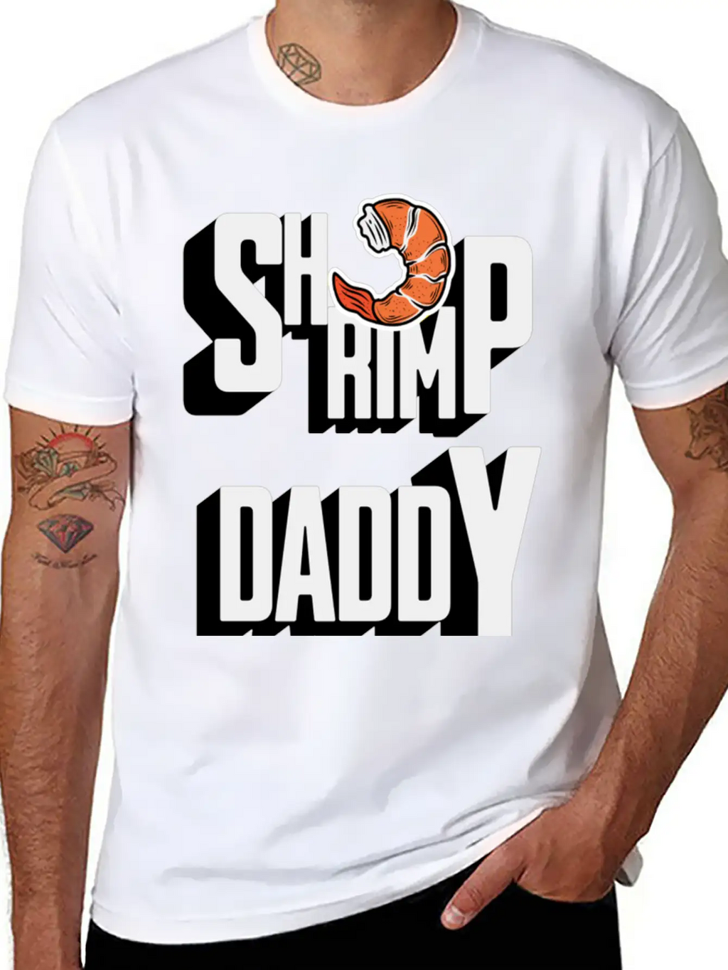 Shrimp Daddy Classic Cotton Tee – Unisex Comfort For Any Season