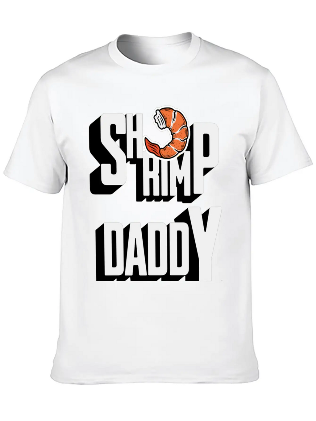 Shrimp Daddy Classic Cotton Tee – Unisex Comfort For Any Season