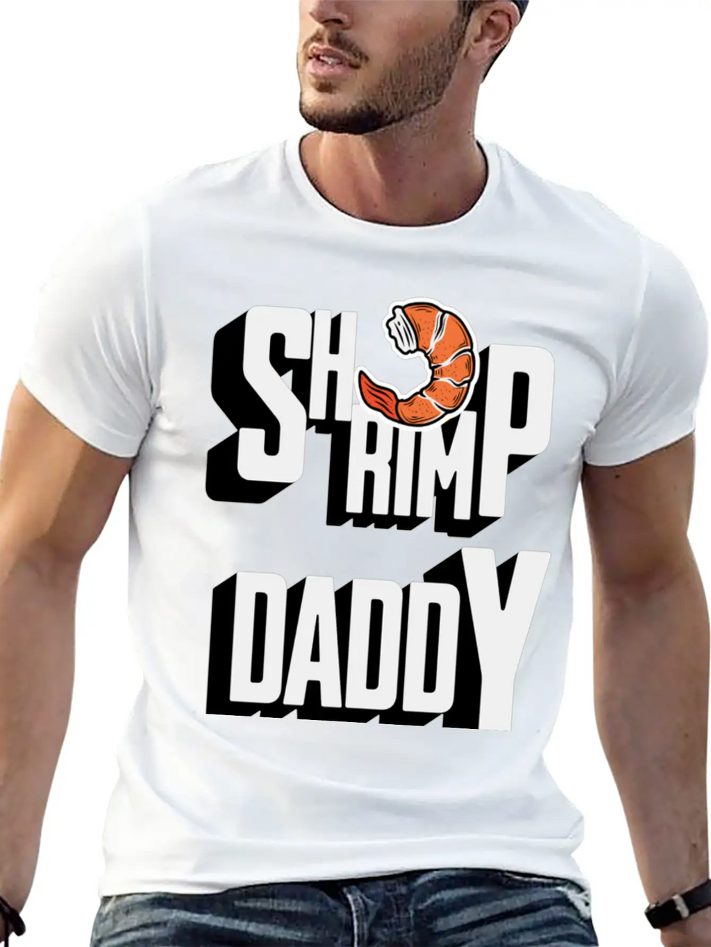 Shrimp Daddy Classic Cotton Tee – Unisex Comfort For Any Season