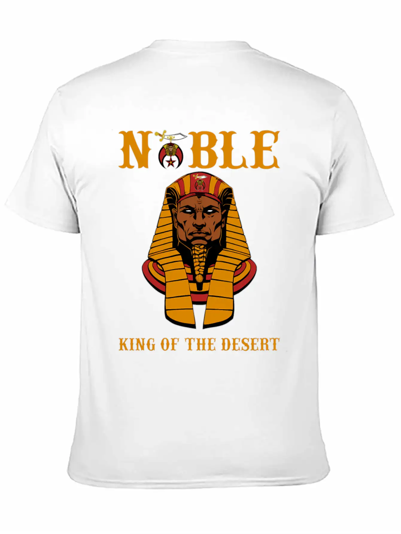 Shriner Noble King Of The Desert Pharaoh Pha Stylish Everyday T-Shirt – Unisex Basic Cotton Tee