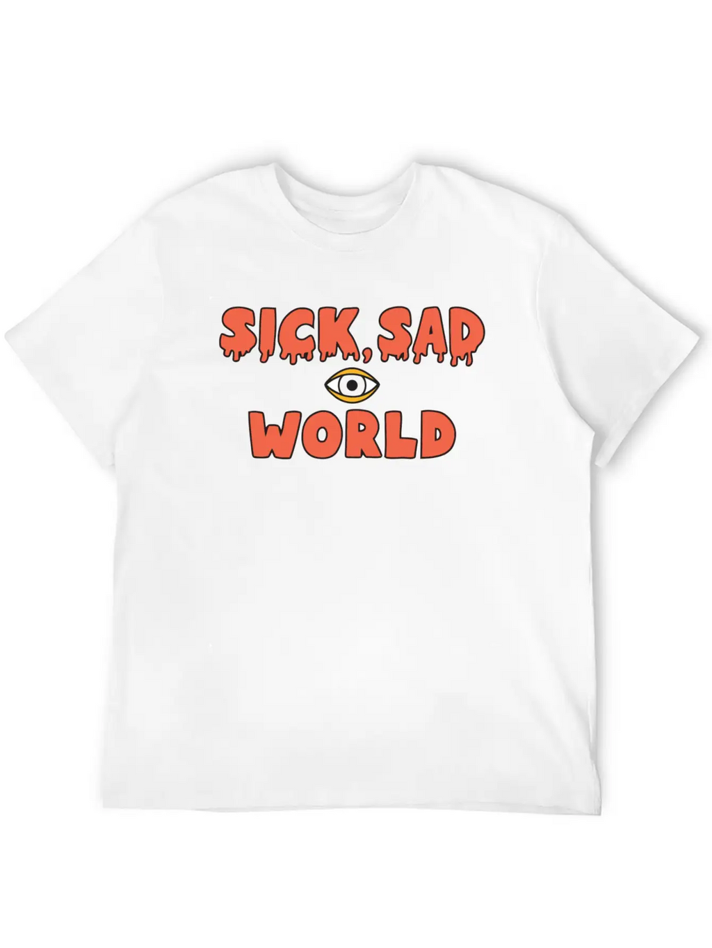 Sick Sad World Timeless Short Sleeve Tee – Comfy And Minimalist Design