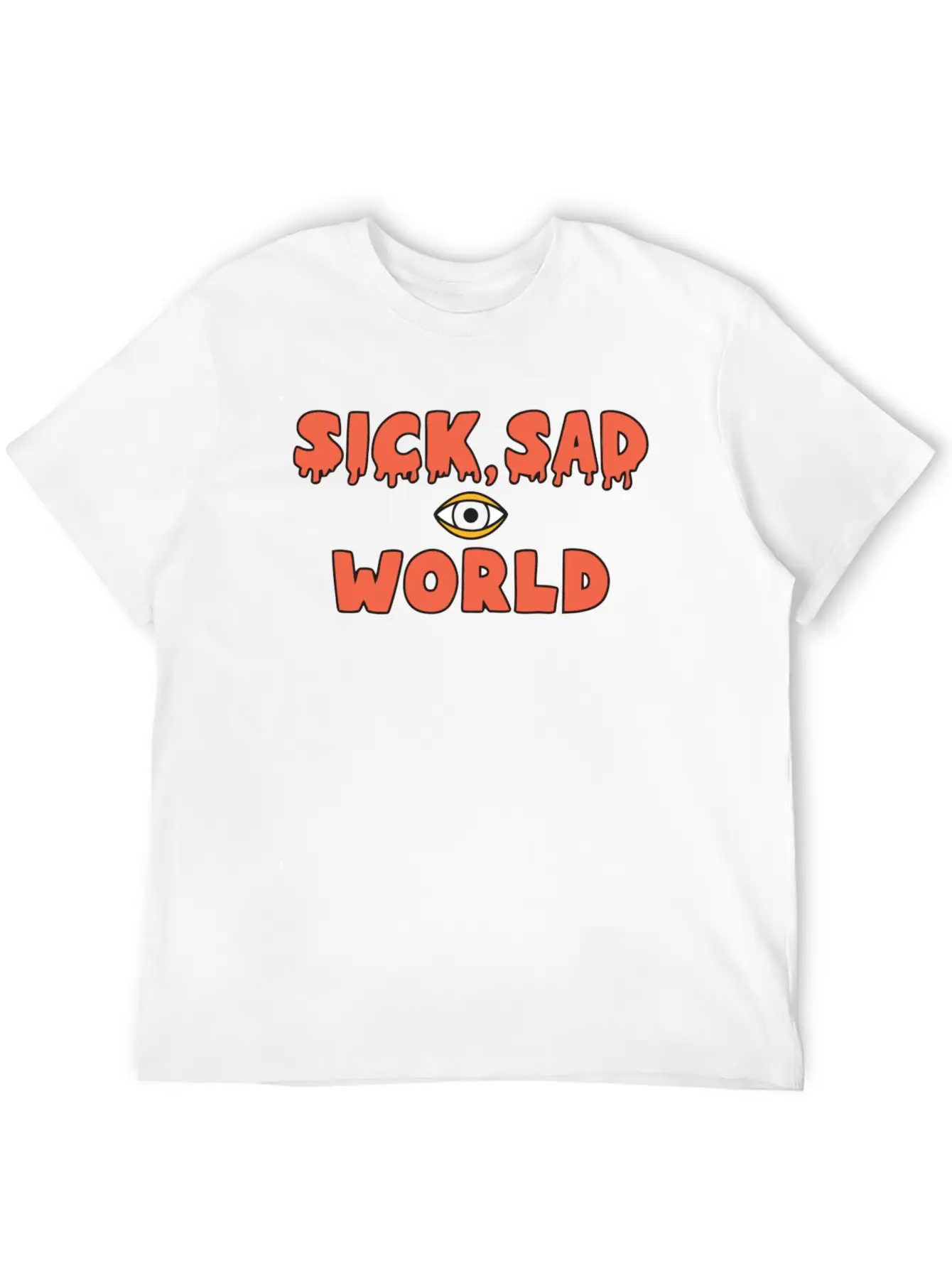 Sick Sad World Timeless Short Sleeve Tee – Comfy And Minimalist Design