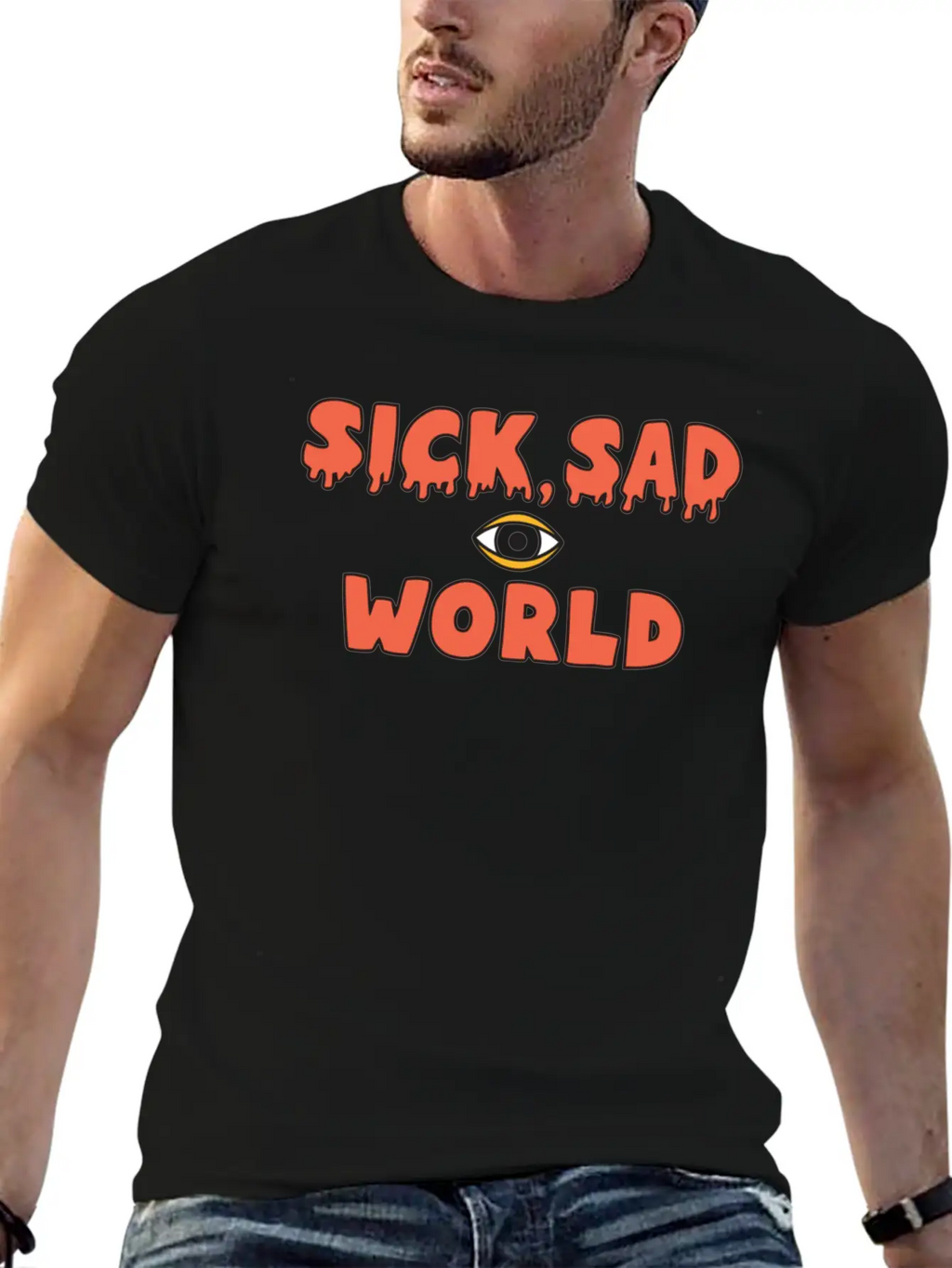Sick Sad World Timeless Short Sleeve Tee – Comfy And Minimalist Design