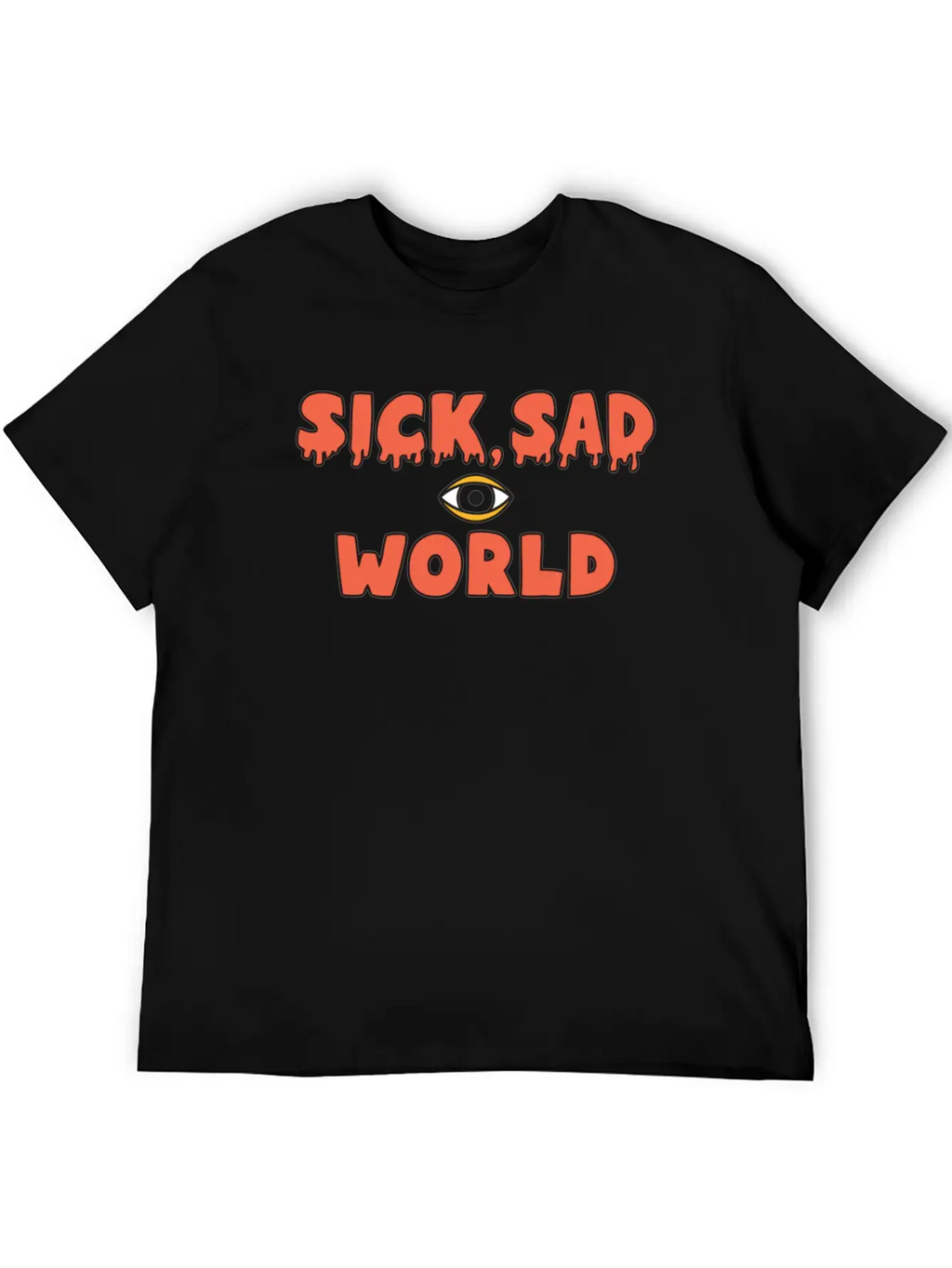 Sick Sad World Timeless Short Sleeve Tee – Comfy And Minimalist Design