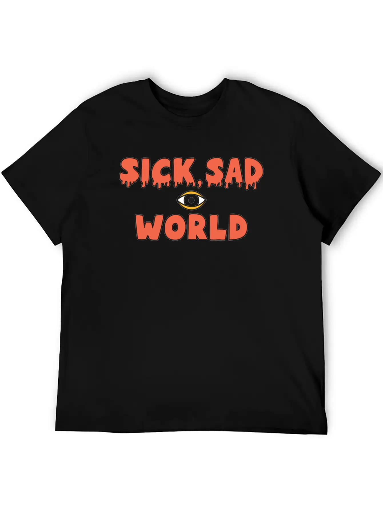 Sick Sad World Timeless Short Sleeve Tee – Comfy And Minimalist Design