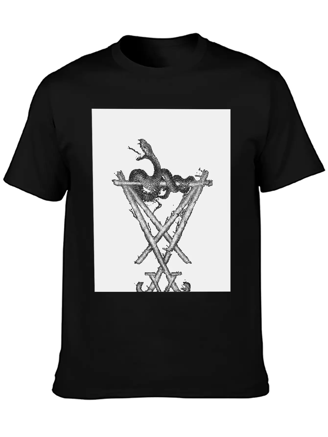 Sigil Of Lucifer Classic Cotton Tee – Unisex Comfort For Any Season
